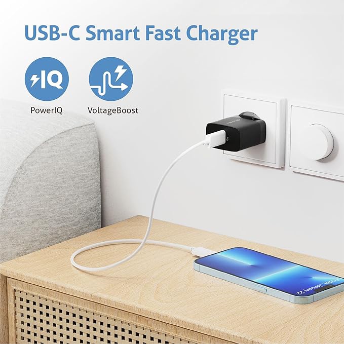 SONERO USB-C GaN Ladegerät X-PS105, 1 Port, 30W, schwarz SONERO USB-C GaN Ladegerät X-PS105, 1 Port, 30W, schwarz