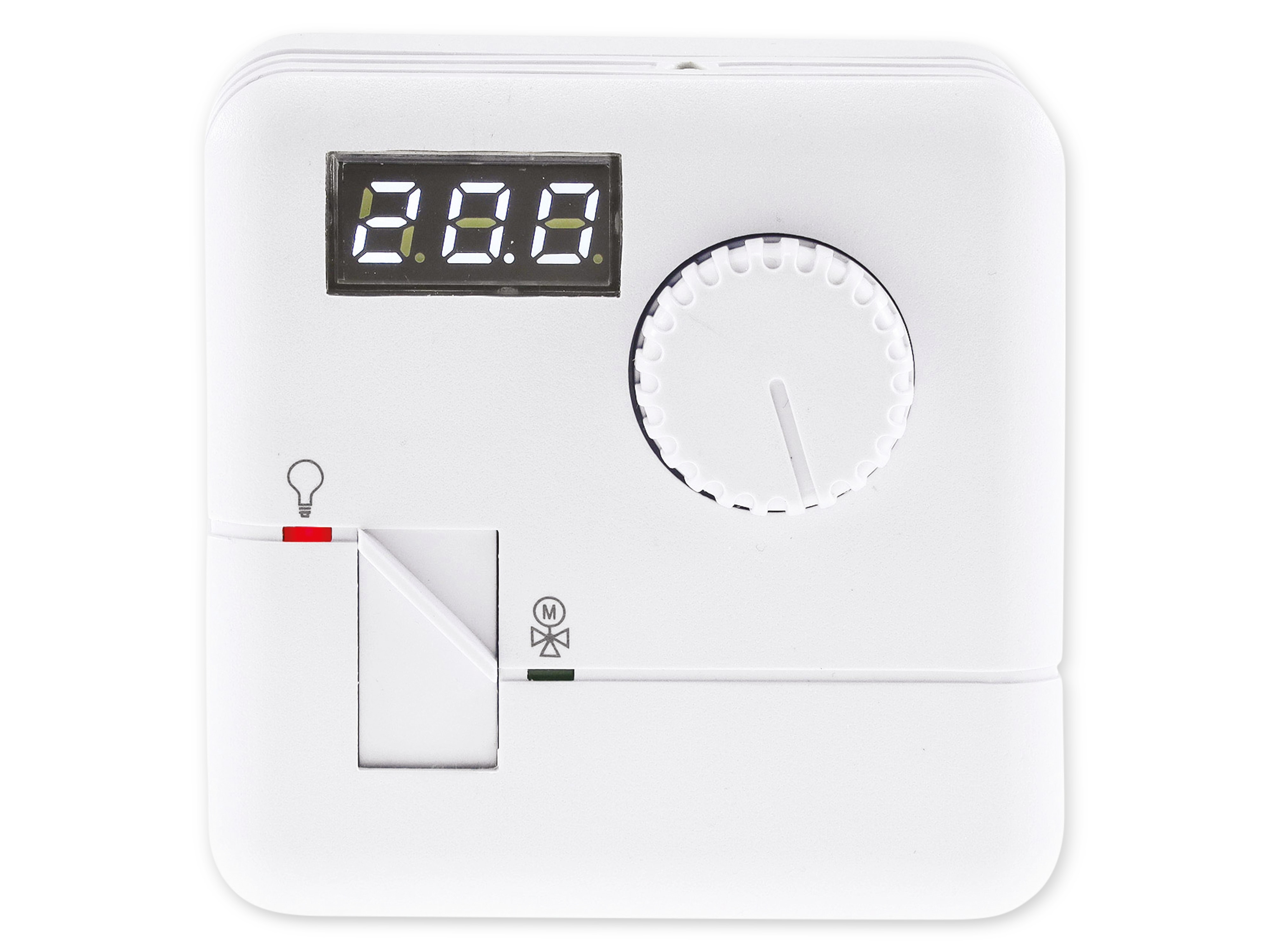 CHILITEC Raumtemperaturregler RT-55, 7 A, 5...30 °C, weiß CHILITEC Raumtemperaturregler RT-55, 7 A, 5...30 °C, weiß