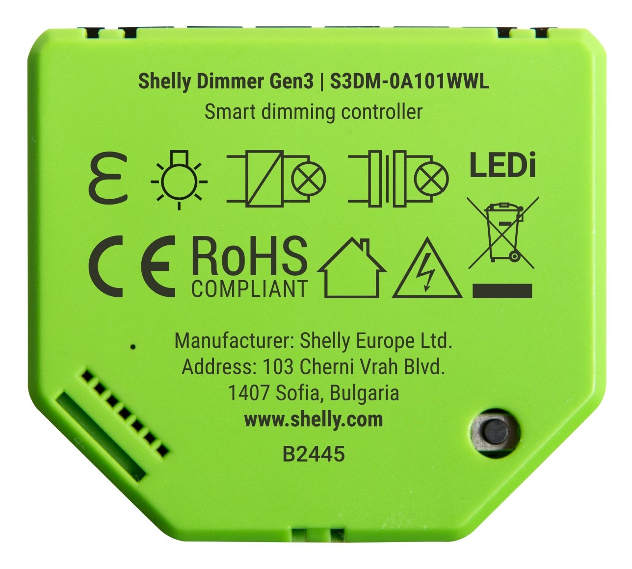 SHELLY Unterputz-Dimmer Gen3, 2 Stück SHELLY Unterputz-Dimmer Gen3, 2 Stück