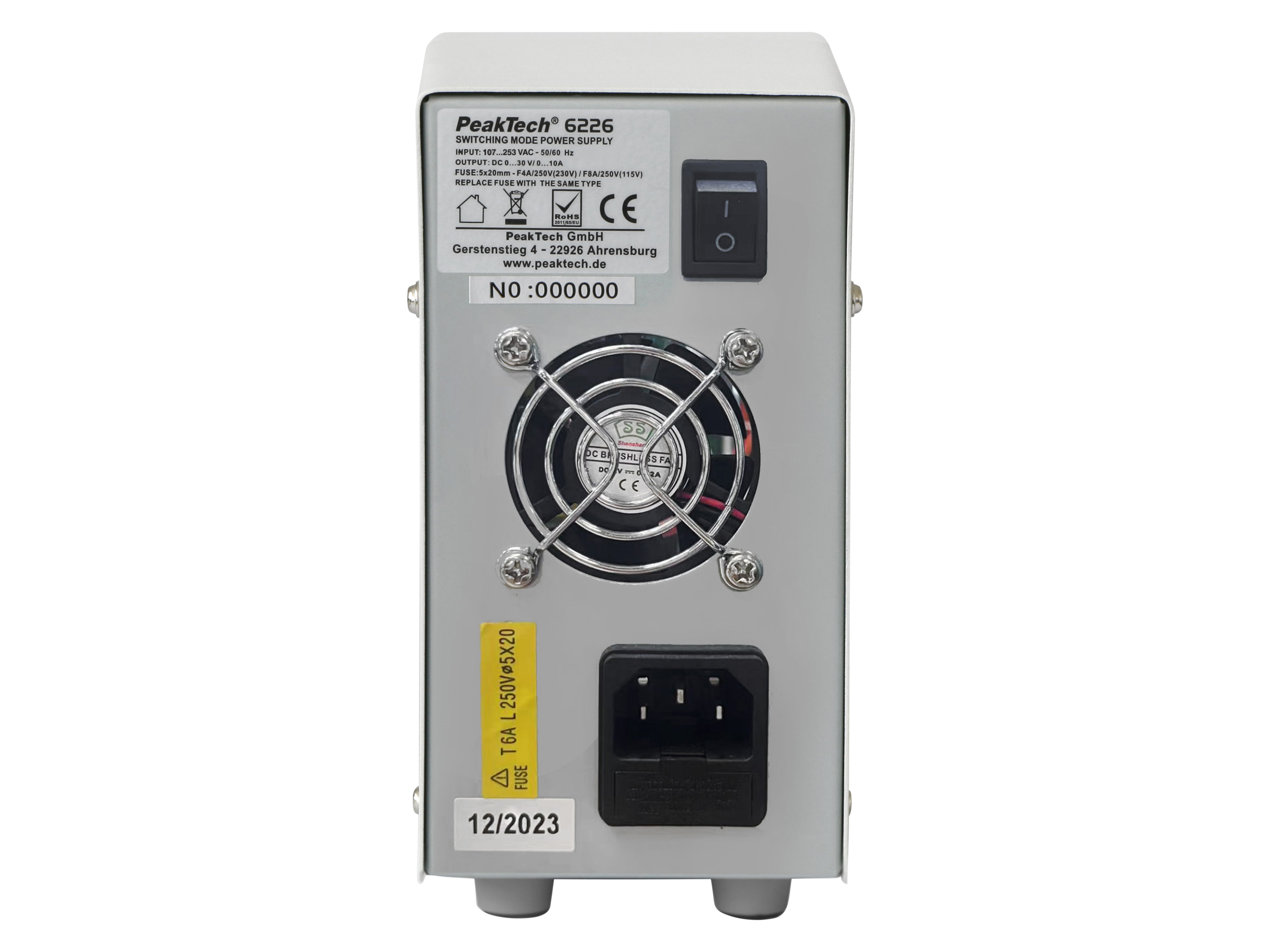 PEAKTECH Labornetzteil P 6226, 0...30 V/ 0...10 A PEAKTECH Labornetzteil, P 6226, 0...30 V/ 0...10 A
