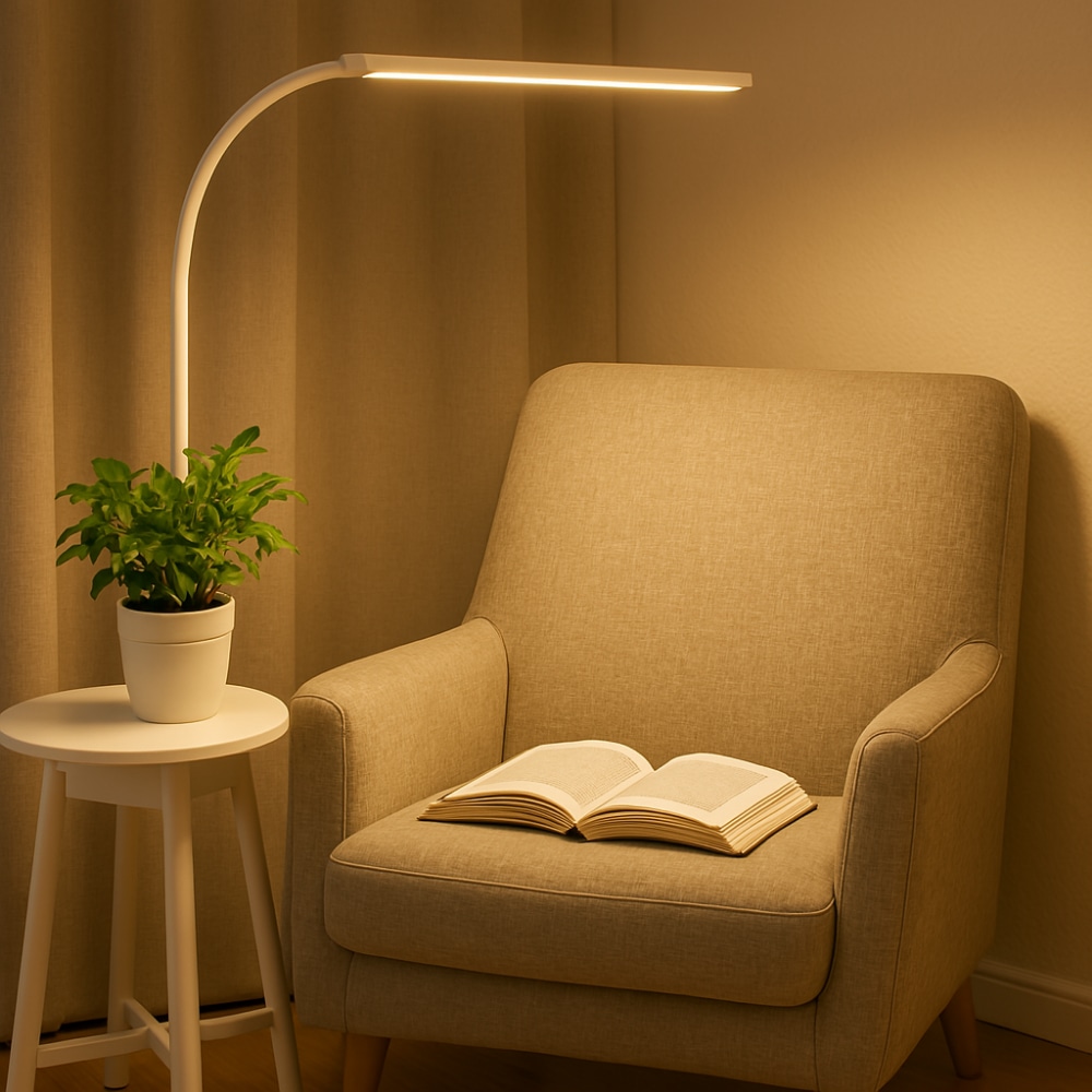 LUXULA LED-Schreibtischleuchte, EEK: G, 24 W, 800 lm, CCT, weiß LUXULA LED-Schreibtischleuchte, EEK: G, 24 W, 800 lm, CCT, weiß