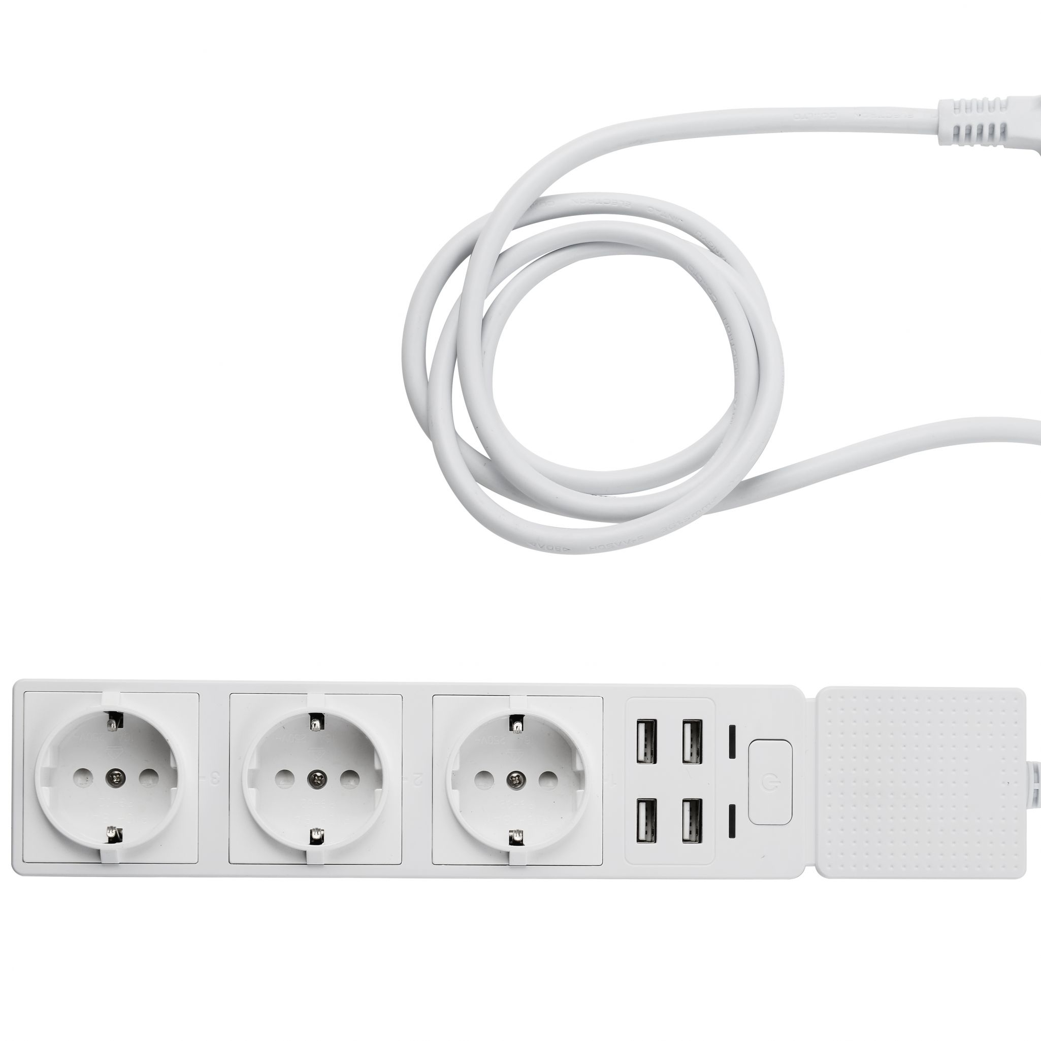 EDIMAX Funksteckdose SP-1123WT, 3-fach, 4x USB