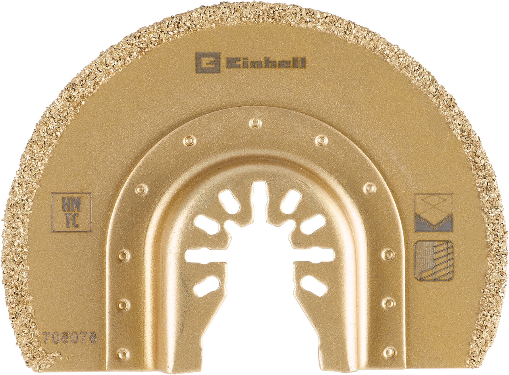 EINHELL Hartmetall-Sägeblatt, 708078, halbrund, 87 mm