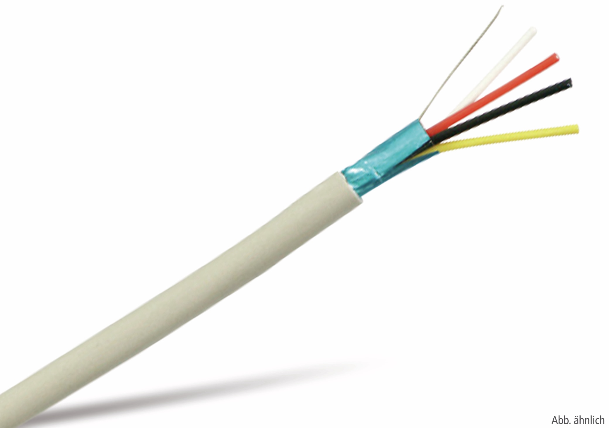 S-IMPULS Telefon-Verlegekabel J-Y(ST)Y, 4x2x0,6 mm, 50 m, grau S-IMPULS Telefon-Verlegekabel J-Y(ST)Y, 4x2x0,6 mm, 50 m, grau