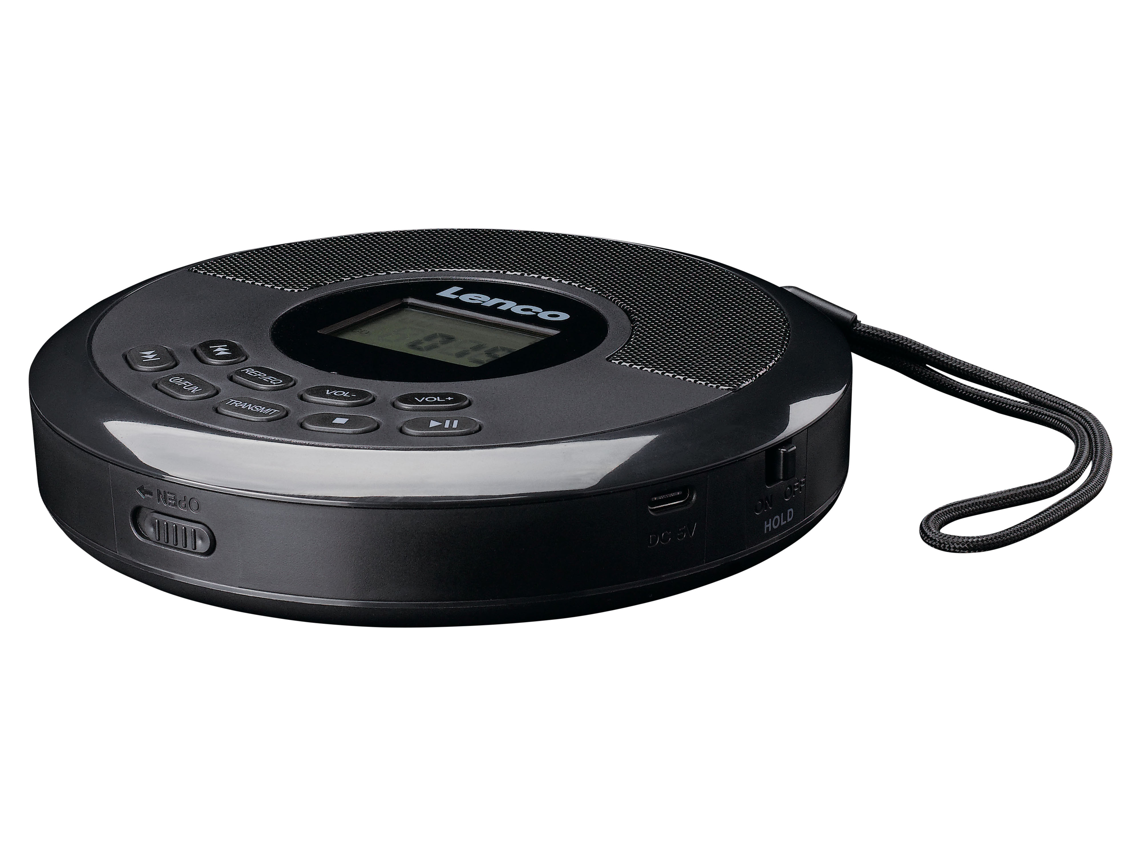 LENCO UKW Radio, tragbar, CD-Player, USB-Wiedergabe, schwarz LENCO UKW Radio, tragbar, CD-Player, USB-Wiedergabe, schwarz