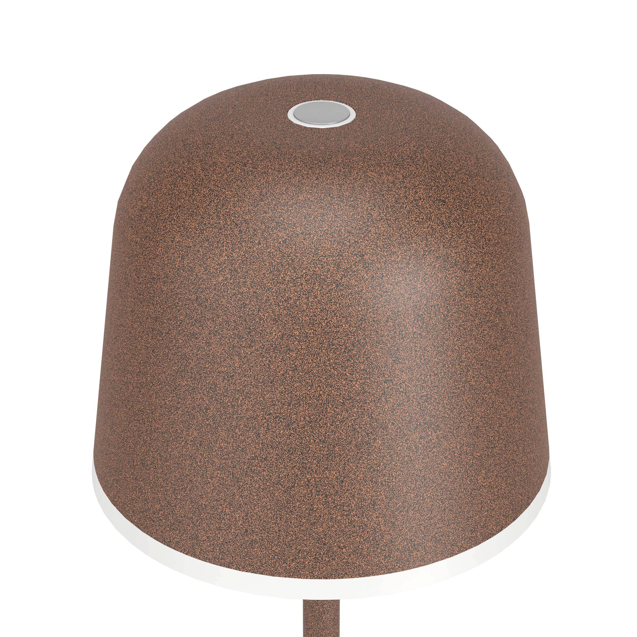 EGLO LED-Akku-Tischleuchte 900459 rostbraun, 2,2 W, 200 lm, 3000 K, IP54 EGLO LED-Tischleuchte 900459 rostbraun, 2,2 W, 200 lm, 3000 K, IP54