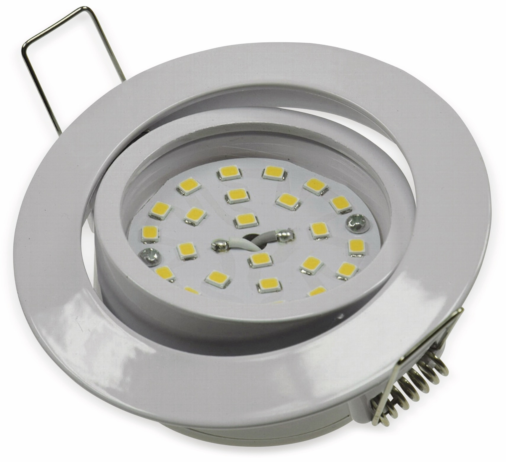 CHILITEC LED-Einbauleuchte "Flat-32" EEK F, 5 W, 470 lm, 2900 K, weiß CHILITEC LED-Einbauleuchte "Flat-32" EEK F, 5 W, 470 lm, 2900 K, weiß
