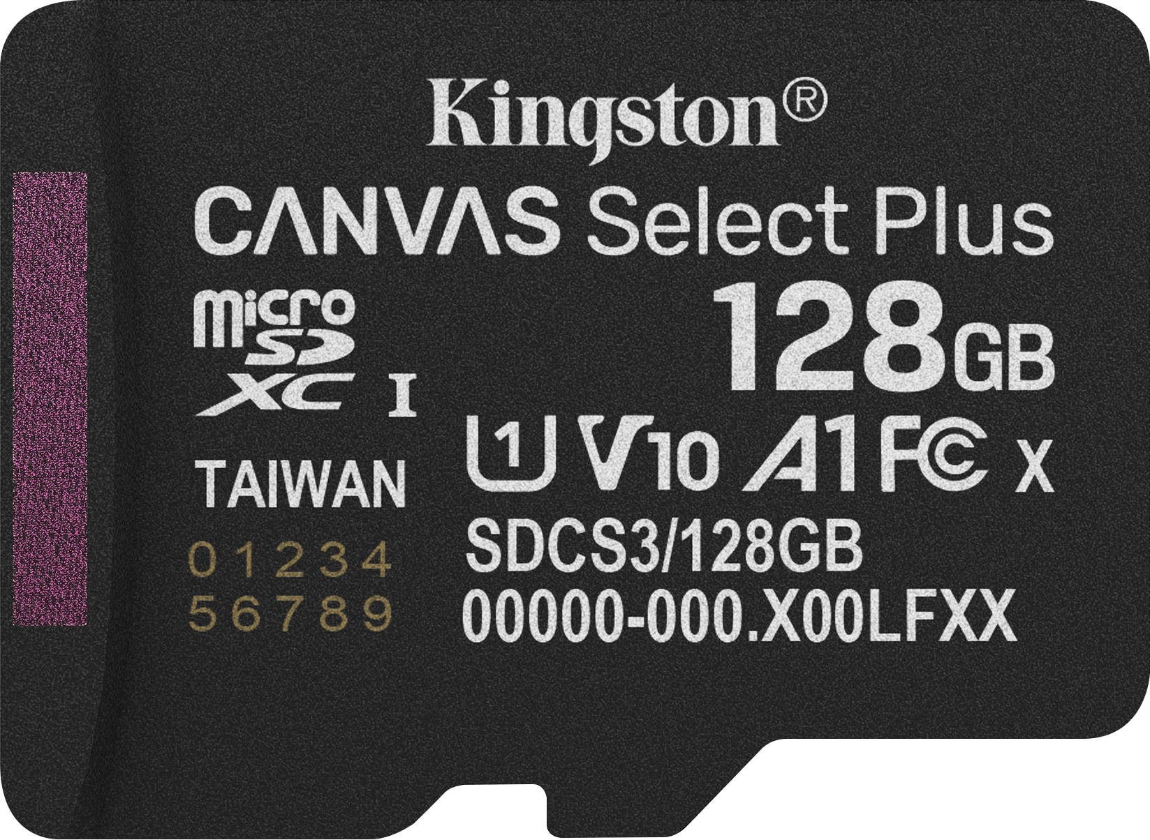 KINGSTON MicroSDXC-Card Canvas Select Plus 128GB 3.Gen inkl. Adapter KINGSTON MicroSDXC-Card Canvas Select Plus 128GB 3.Gen inkl. Adapter