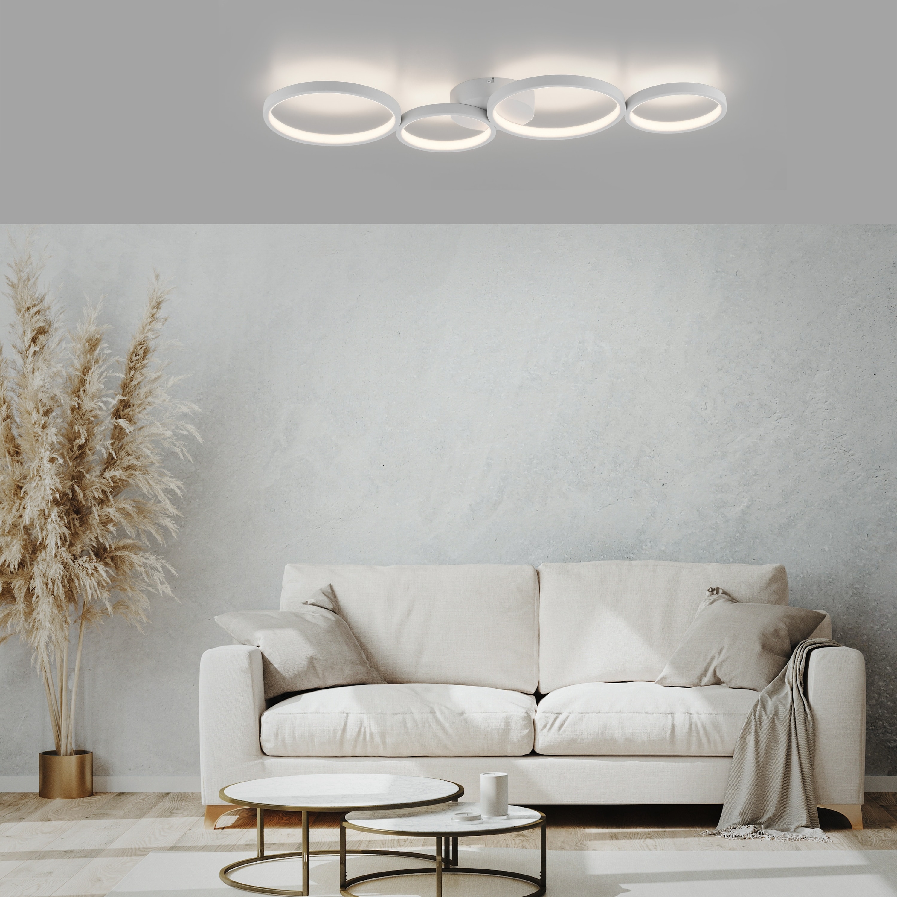 PAUL NEUHAUS LED-Deckenleuchte 6183-16 weiss, 26 W, 3700 lm, 3000 K PAUL NEUHAUS LED-Deckenleuchte 6183-16 weiss, 26 W, 3700 lm, 3000 K
