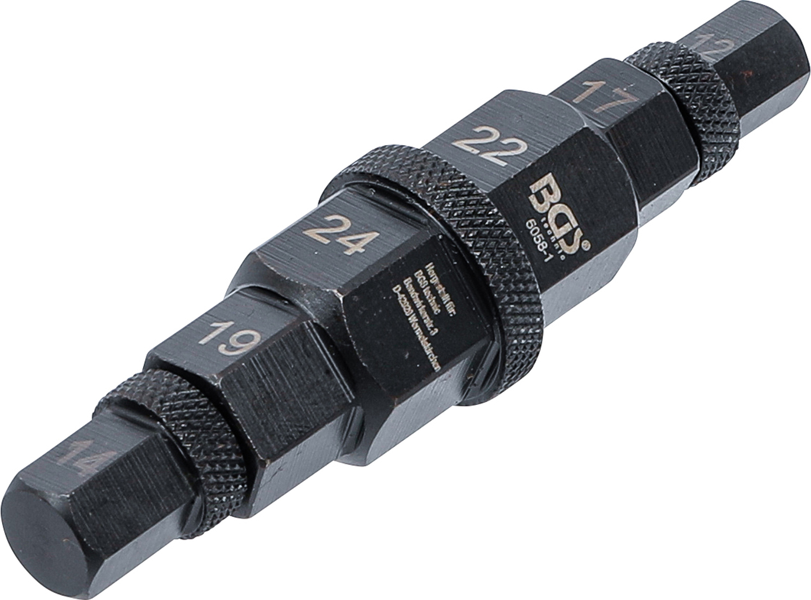 BGS TECHNIC Motorrad-Spezial-Einsatz, 5058-1, 12-24 mm