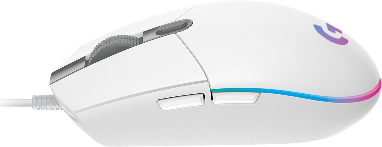 LOGITECH Gamingmaus G102 Lightsync weiß LOGITECH Gamingmaus G102 Lightsync weiß