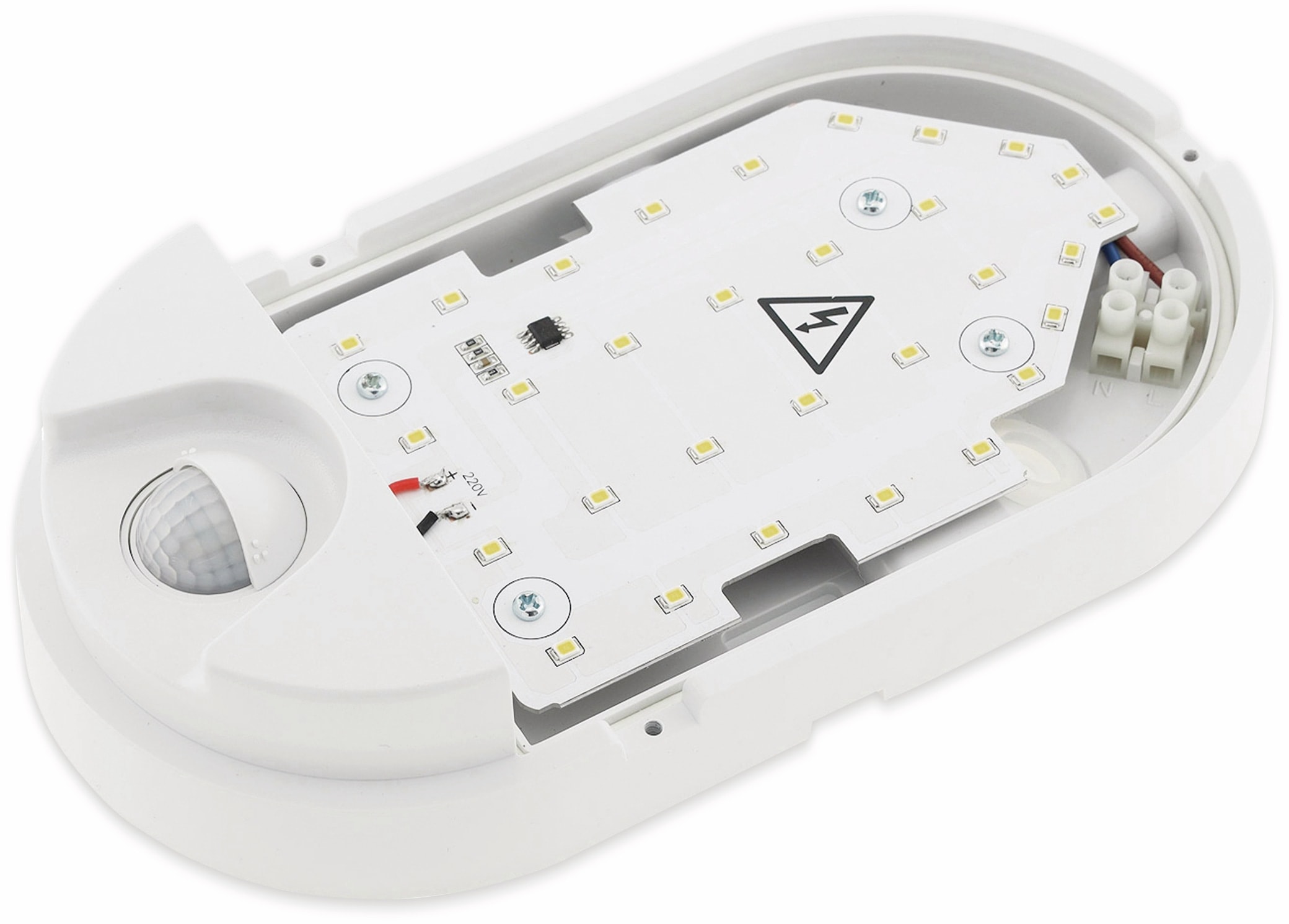 CHILITEC LED-Wandleuchte, NIAS, 4000K, 10 W, 230 V CHILITEC LED-Wandleuchte, NIAS, 4000K, 10 W, 230 V