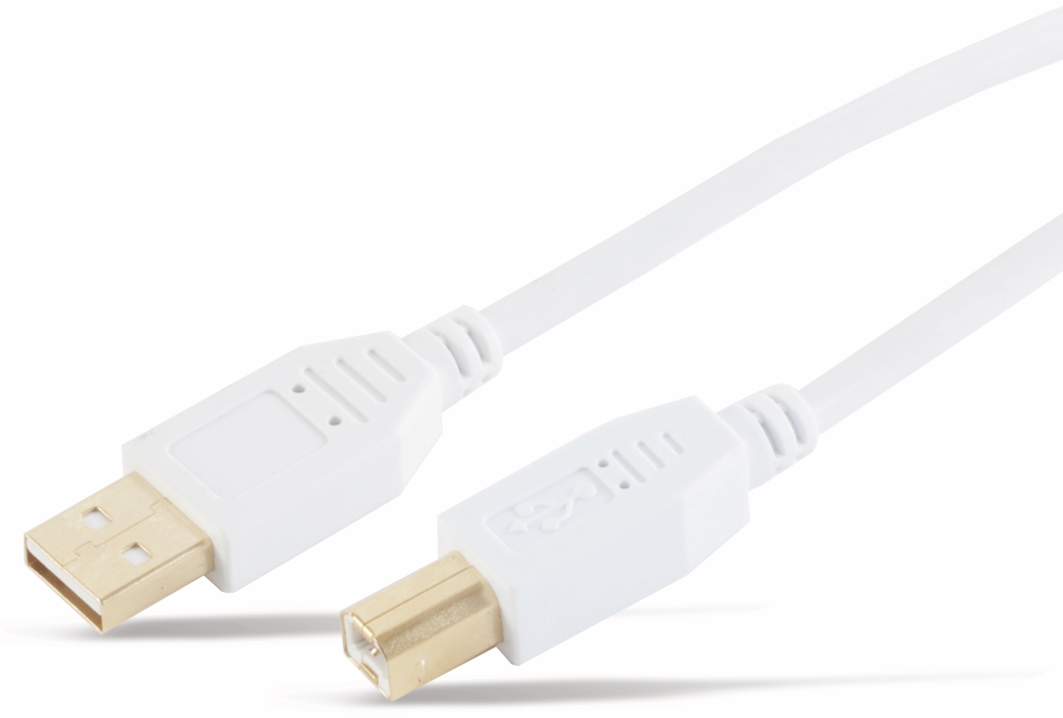S-IMPULS USB2.0-Anschlusskabel, A/B, 1 m, vergoldet S-IMPULS USB2.0-Anschlusskabel, A/B, 1 m, vergoldet