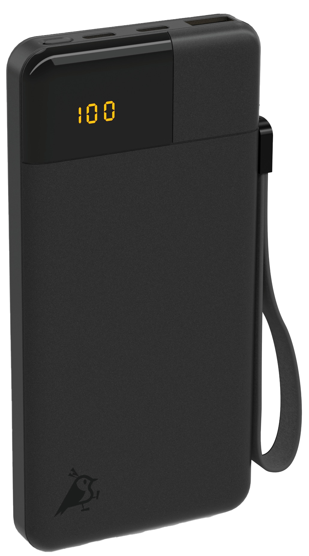 AQIILA Powerbank Powerbird B10, 20 W, 10.000mAh, 1x USB-A, 2x USB-C, schwarz AQIILA Powerbank Powerbird B10, 20 W, 10.000mAh, 1x USB-A, 2x USB-C, schwarz