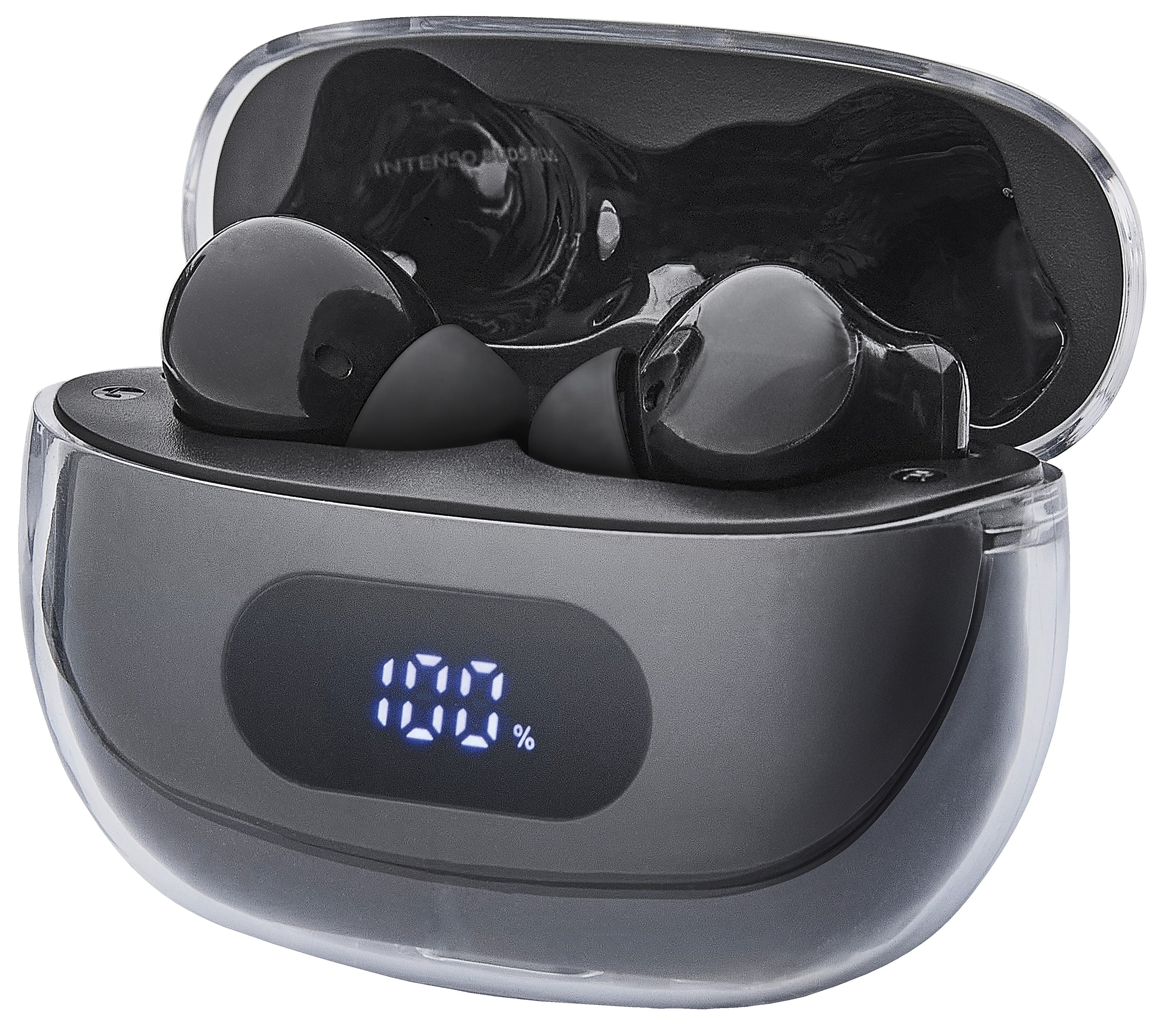 INTENSO In-Ear Kopfhörer Buds Plus T310, schwarz INTENSO In-Ear Kopfhörer Buds Plus T310, schwarz