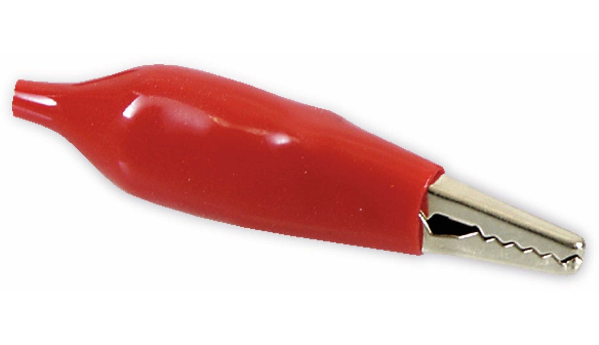 S-IMPULS Krokodilklemme, isoliert, 45 mm, rot S-IMPULS Krokodilklemme, isoliert, 45 mm, rot