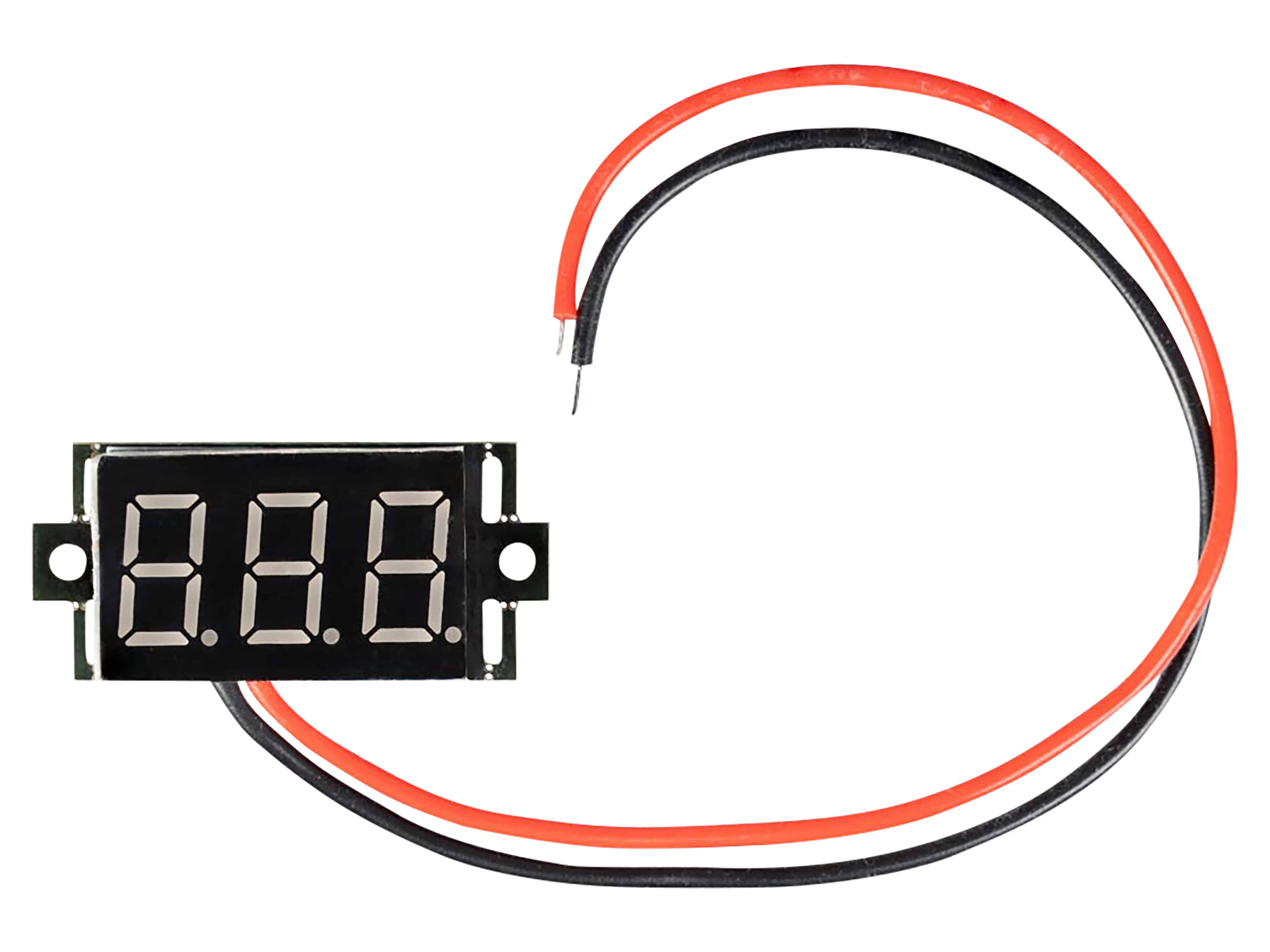JOY-IT Voltmeter, 3-29 V, 0,36", Rot JOY-IT Voltmeter, 3-29 V, 0,36", Rot