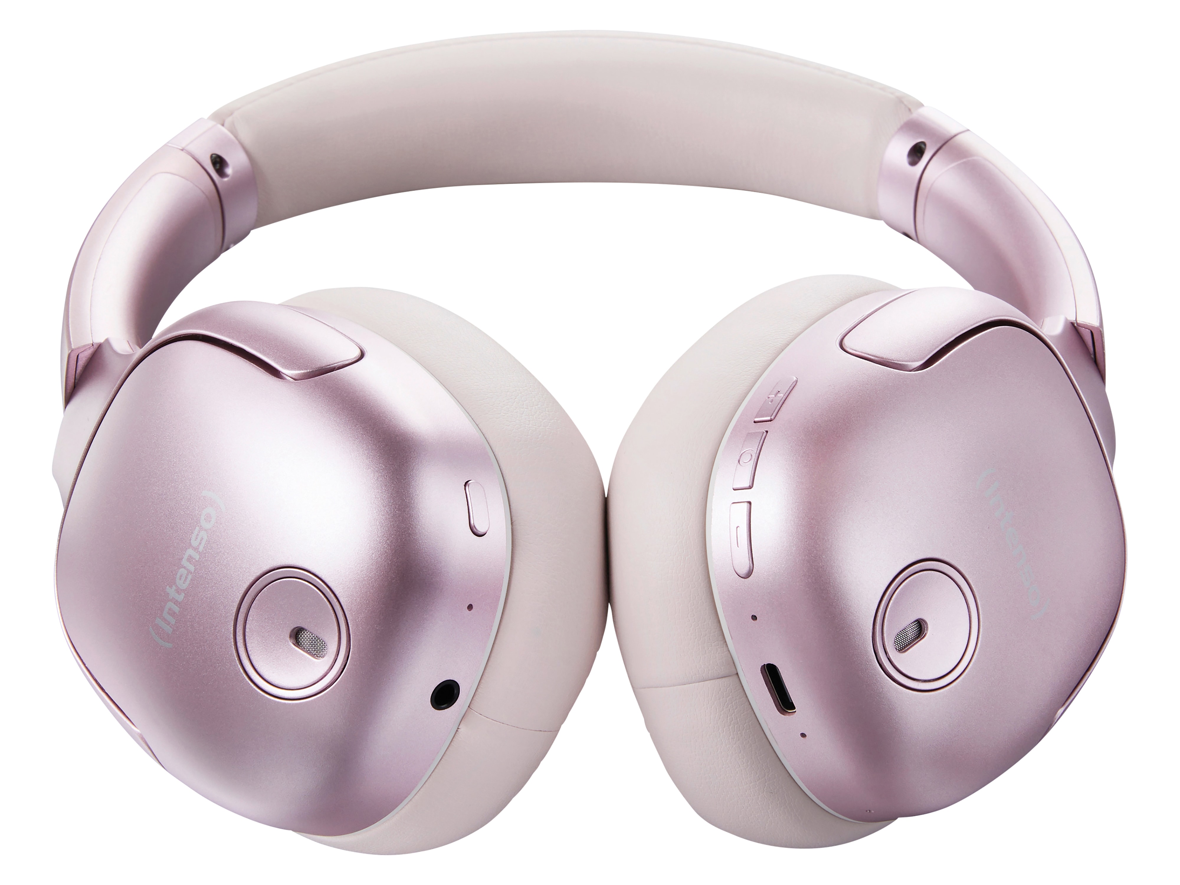 INTENSO Over-Ear Kopfhörer O400HA, TWS, Bluetooth, ANC, rosa INTENSO Over-Ear Kopfhörer O400HA, TWS, Bluetooth, ANC, rosa