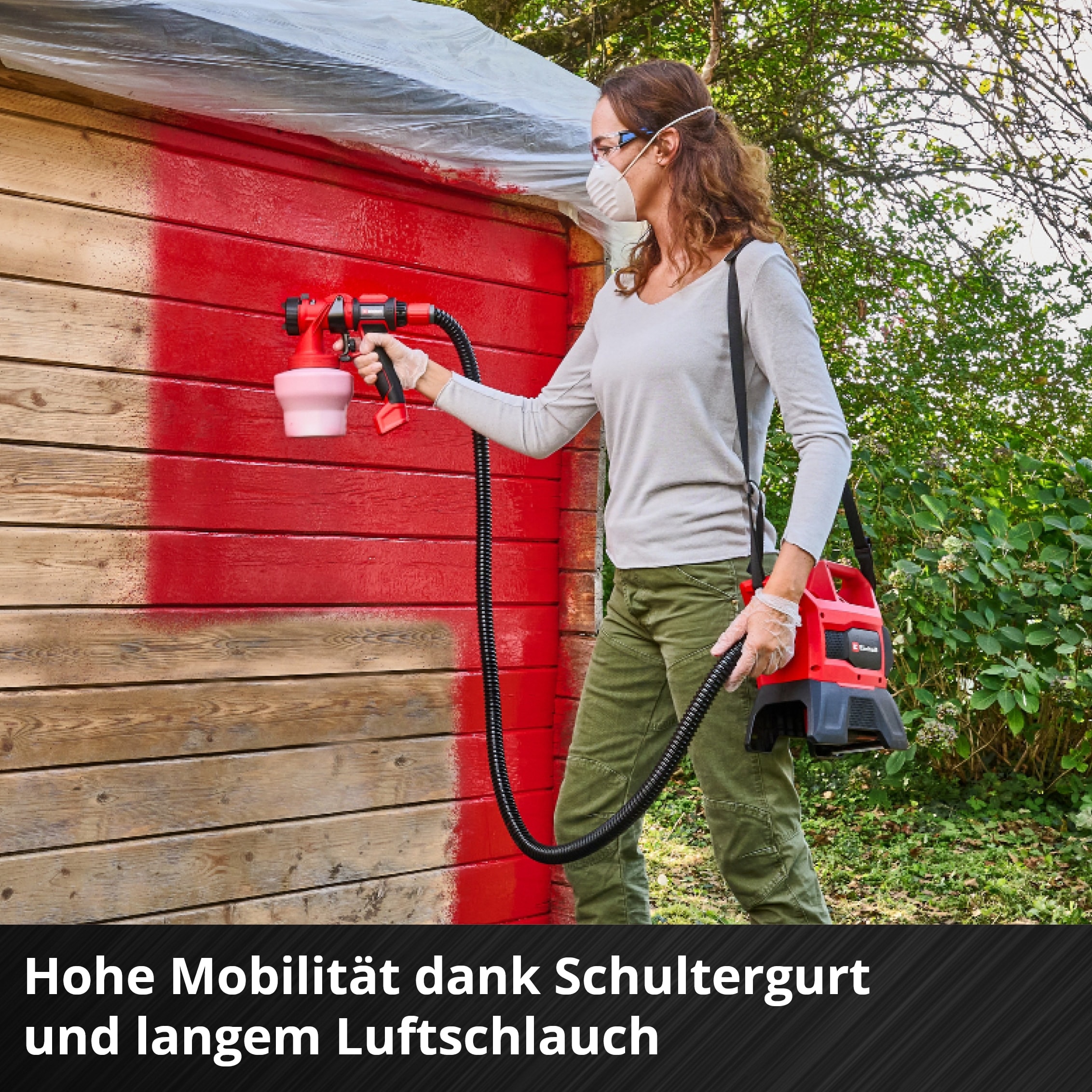 EINHELL Akku-Farbsprühsystem TE-SY 18/90 Li-Solo EINHELL Akku-Farbsprühsystem TE-SY 18/90 Li-Solo