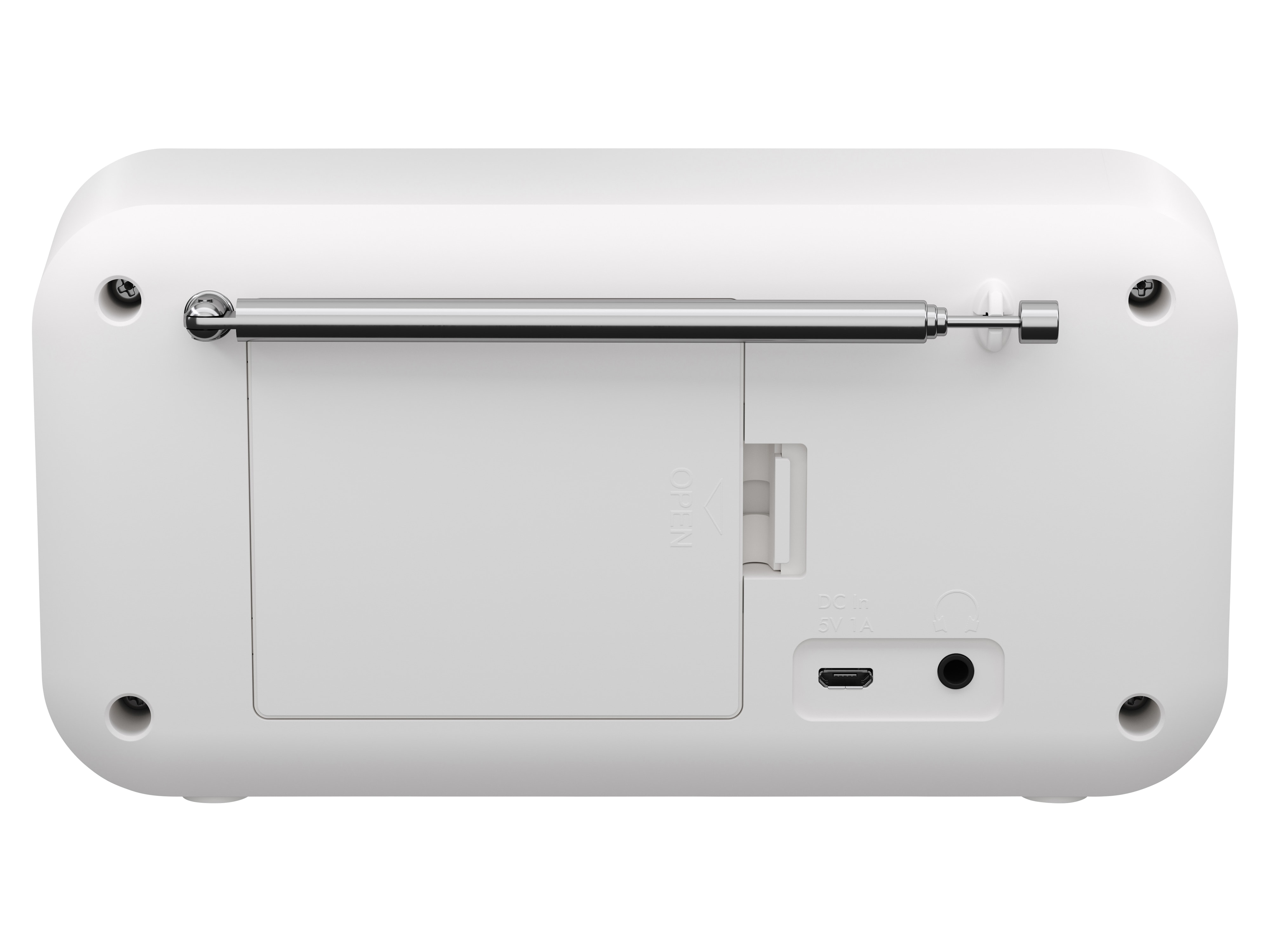 SHARP DAB+/FM Radio DR-P420, USB, Bluetooth, weiß SHARP DAB+/FM Radio DR-P420, USB, Bluetooth, weiß