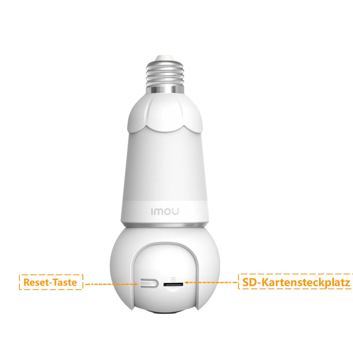 IMOU Überwachungskamera Bulb Cam 2K, innen, weiß IMOU Überwachungskamera Bulb Cam 2K, innen, weiß