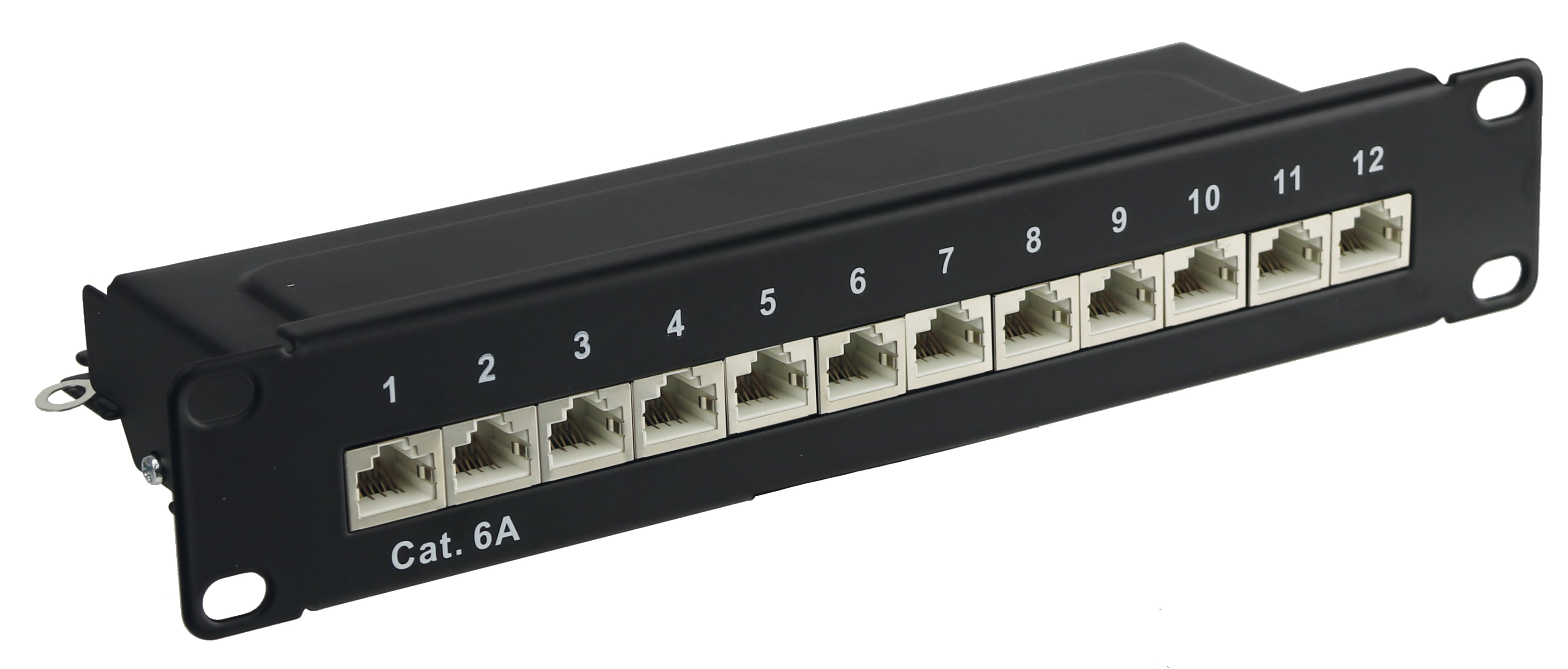 RED4POWER CAT.6a Patchpanel R4-N106S, 12-fach, 10", schwarz RED4POWER CAT.6a Patchpanel R4-N106S, 12-fach, 10", schwarz