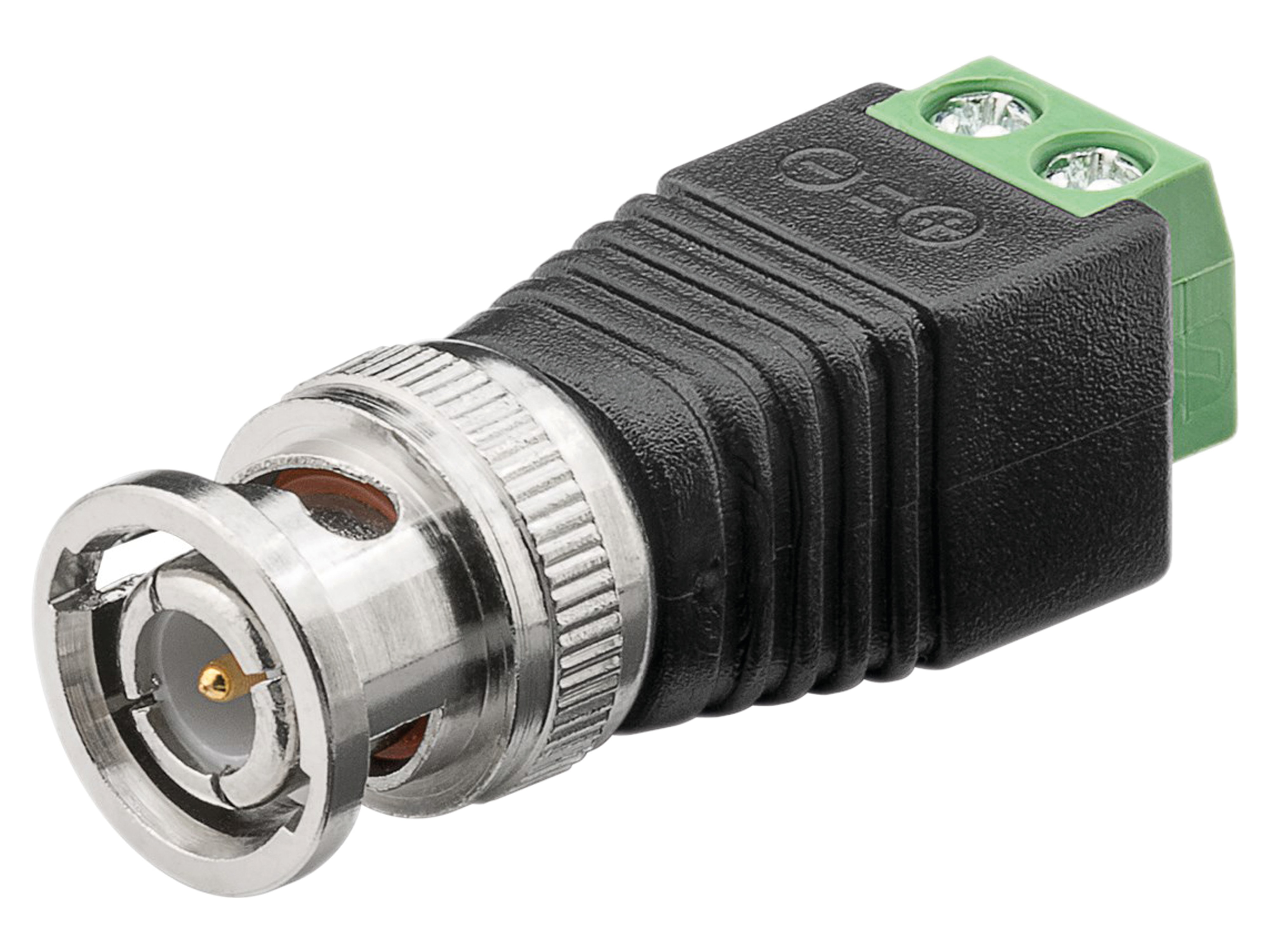 GOOBAY Terminal Block 76738, 2-pin auf BNC-Stecker GOOBAY Terminal Block 76738, 2-pin auf BNC-Stecker