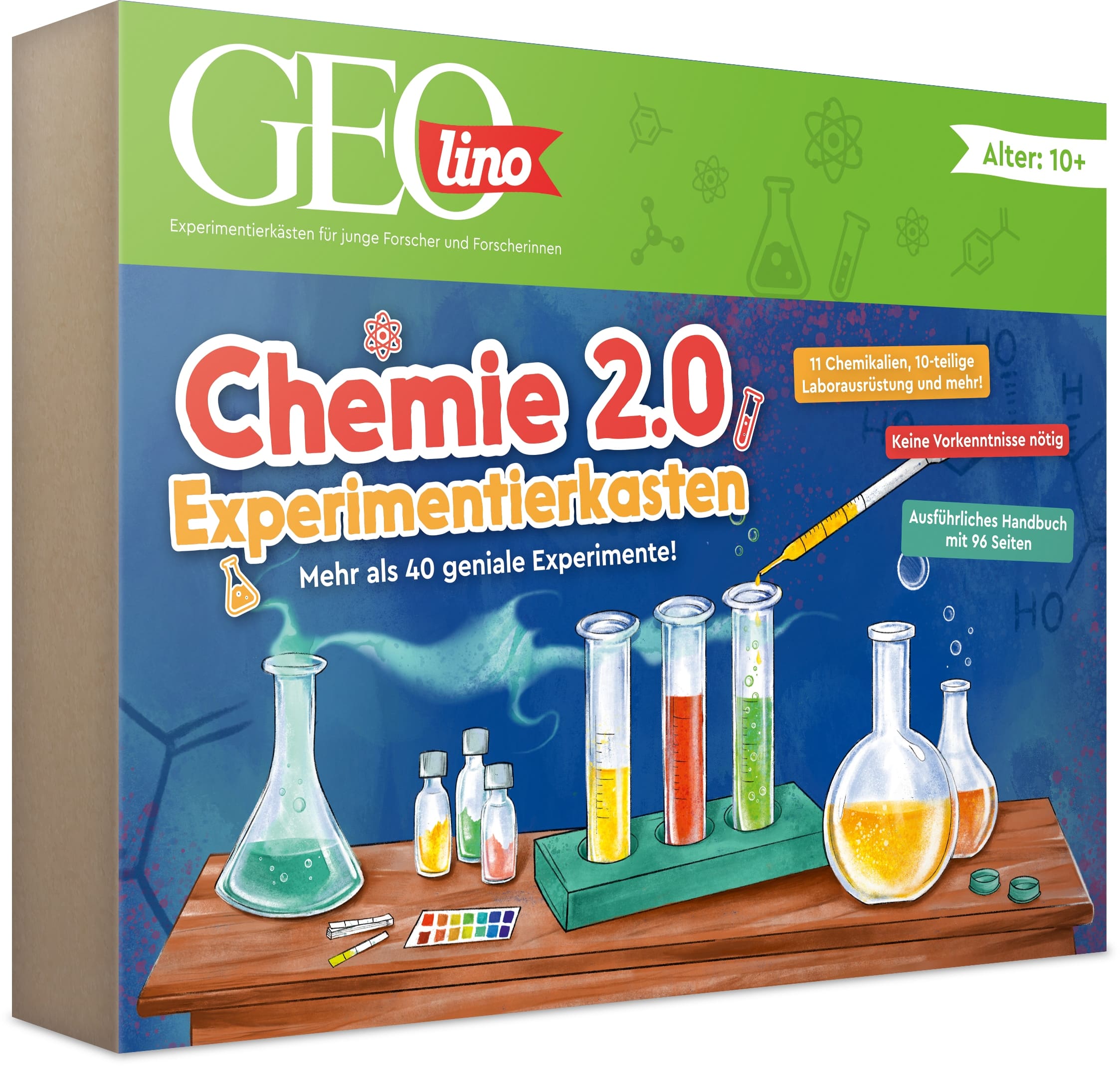 FRANZIS GEOlino Chemie 2.0 Experimentierkasten