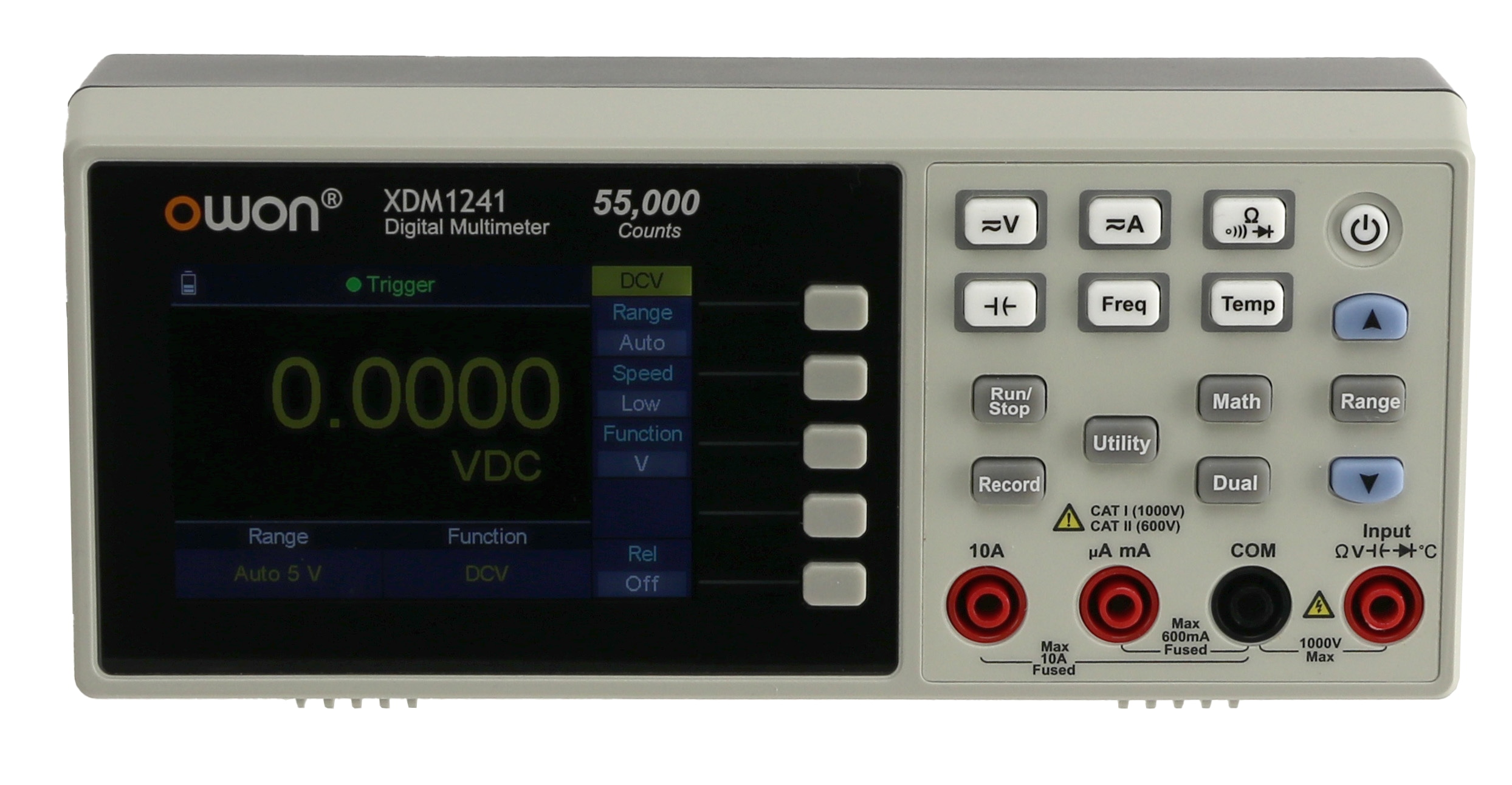 OWON Tisch-Multimeter, XDM1241, TRMS, 8,9 cm (3,5") LC-Display OWON Tisch-Multimeter, XDM1241, TRMS, 8,9 cm (3,5") LC-Display