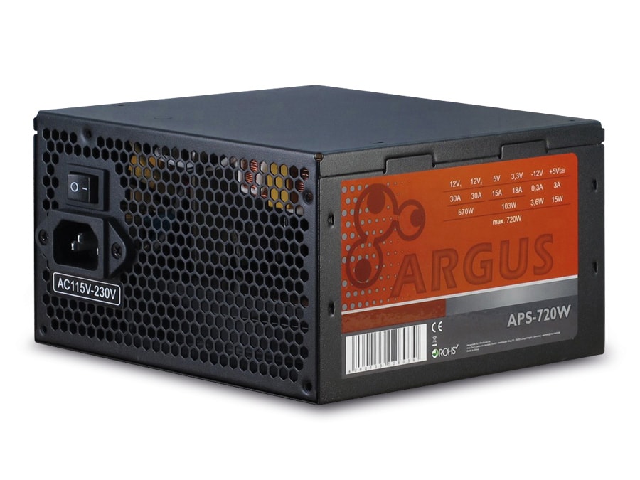 ARGUS ATX2.31 Computer-Schaltnetzteil APS-720W ARGUS ATX2.31 Computer-Schaltnetzteil APS-720W