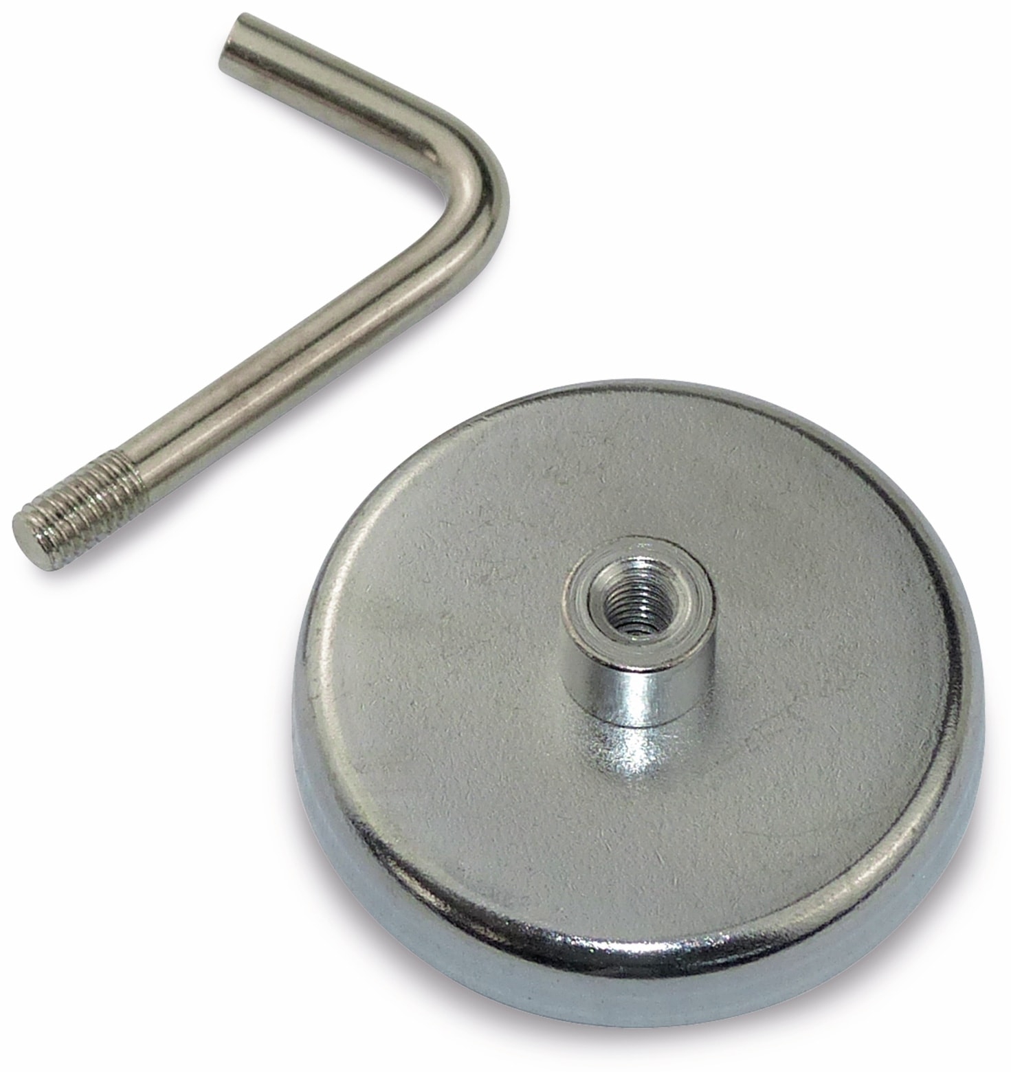Rundmagnet-Set mit Haken 35x40 mm, 10 Stück Rundmagnet-Set mit Haken 35x40 mm, 10 Stück