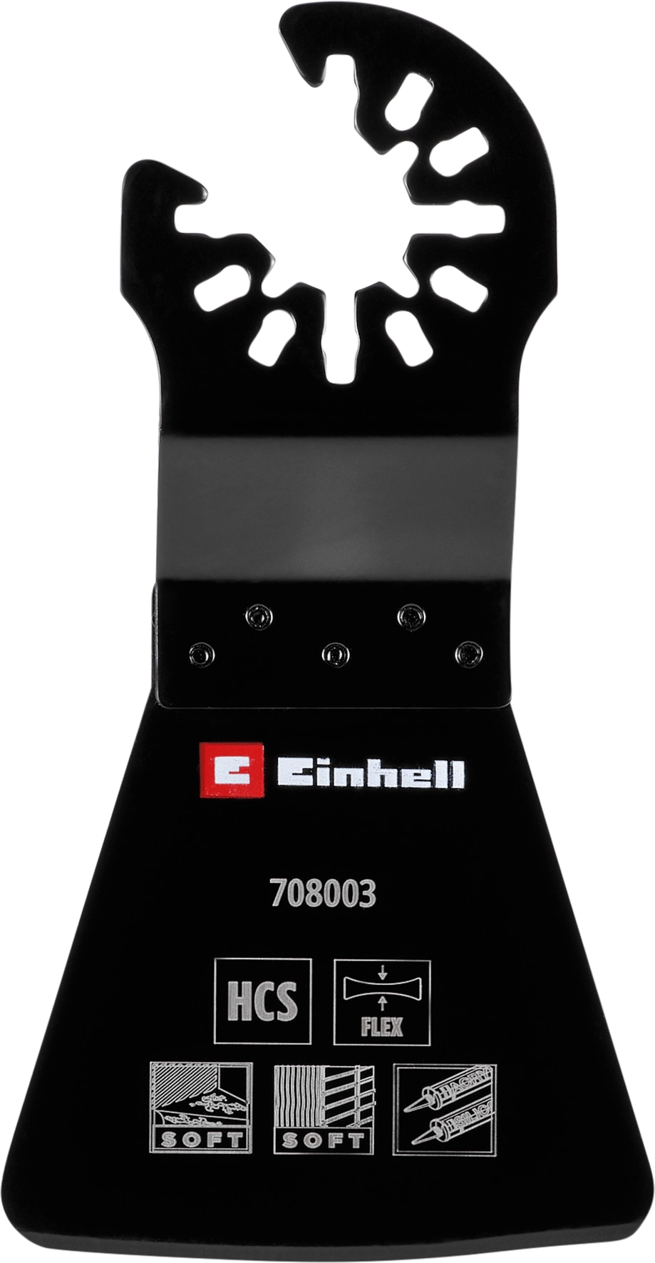 EINHELL Schaber, 708003, HCS, Flexibel, 52 mm EINHELL Schaber, 708003, HCS, Flexibel, 52 mm