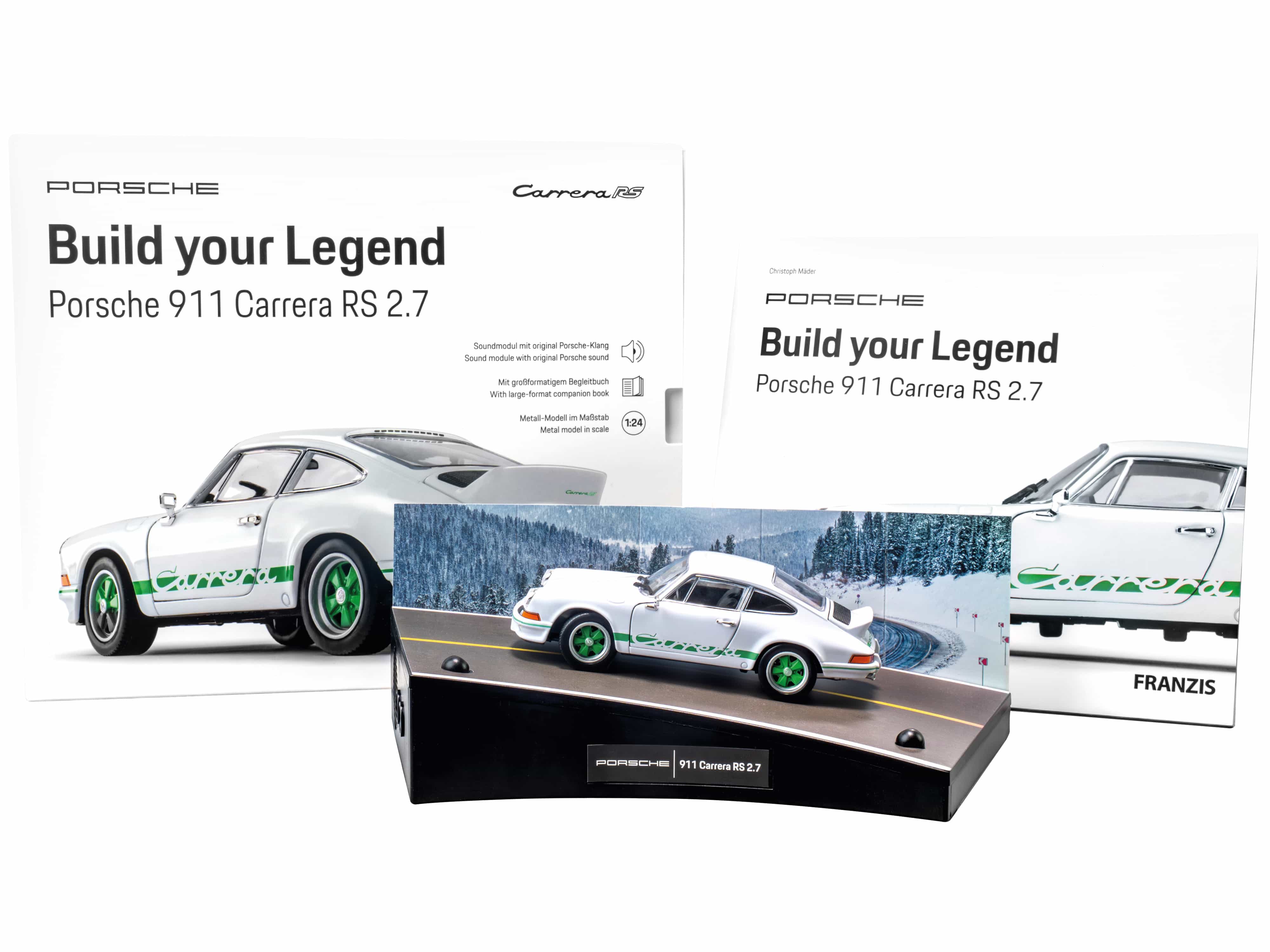 FRANZIS Build your Legend: Porsche 911 Carrera RS 2.7 FRANZIS Build your Legend: Porsche 911 Carrera RS 2.7