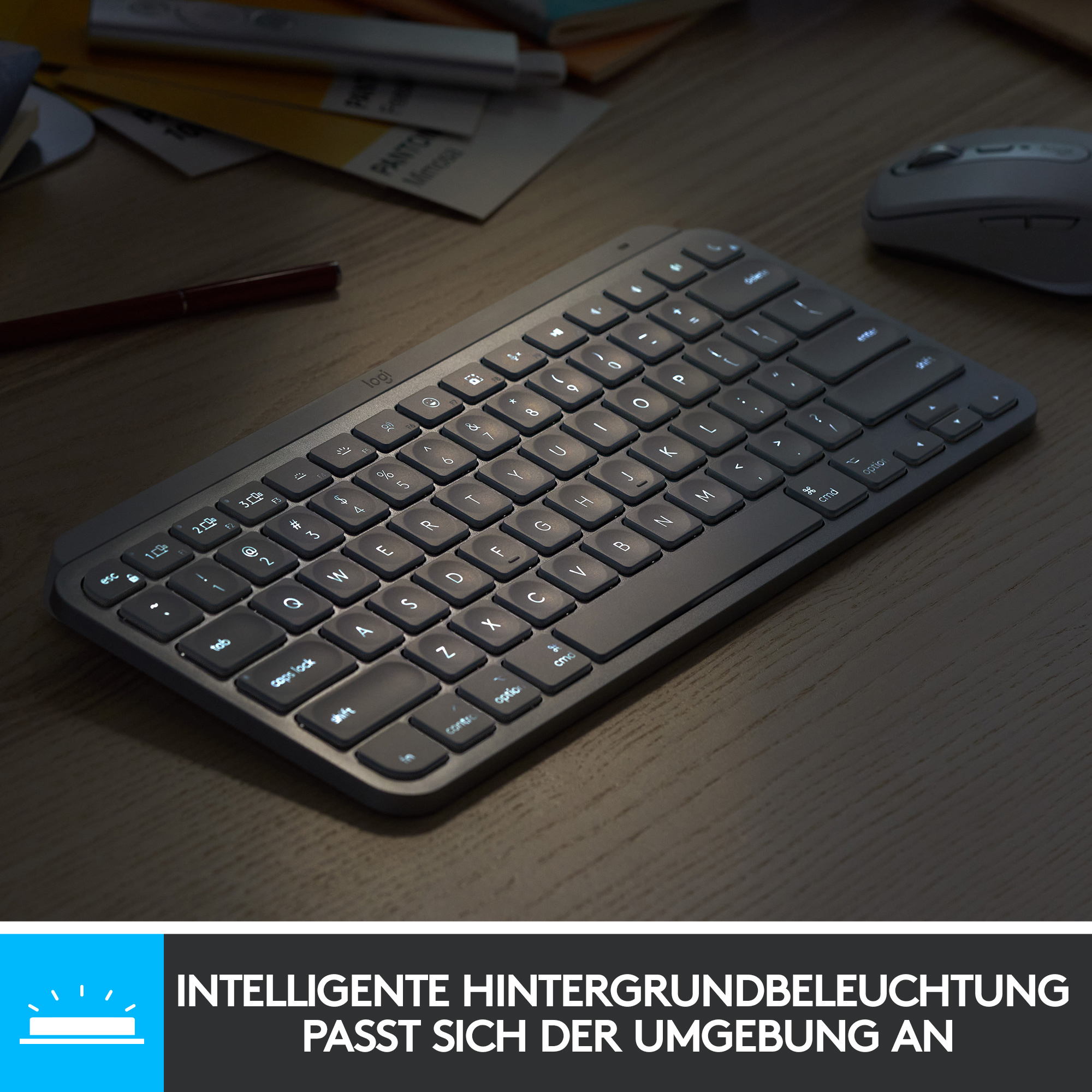 LOGITECH Tastatur MX Keys Mini