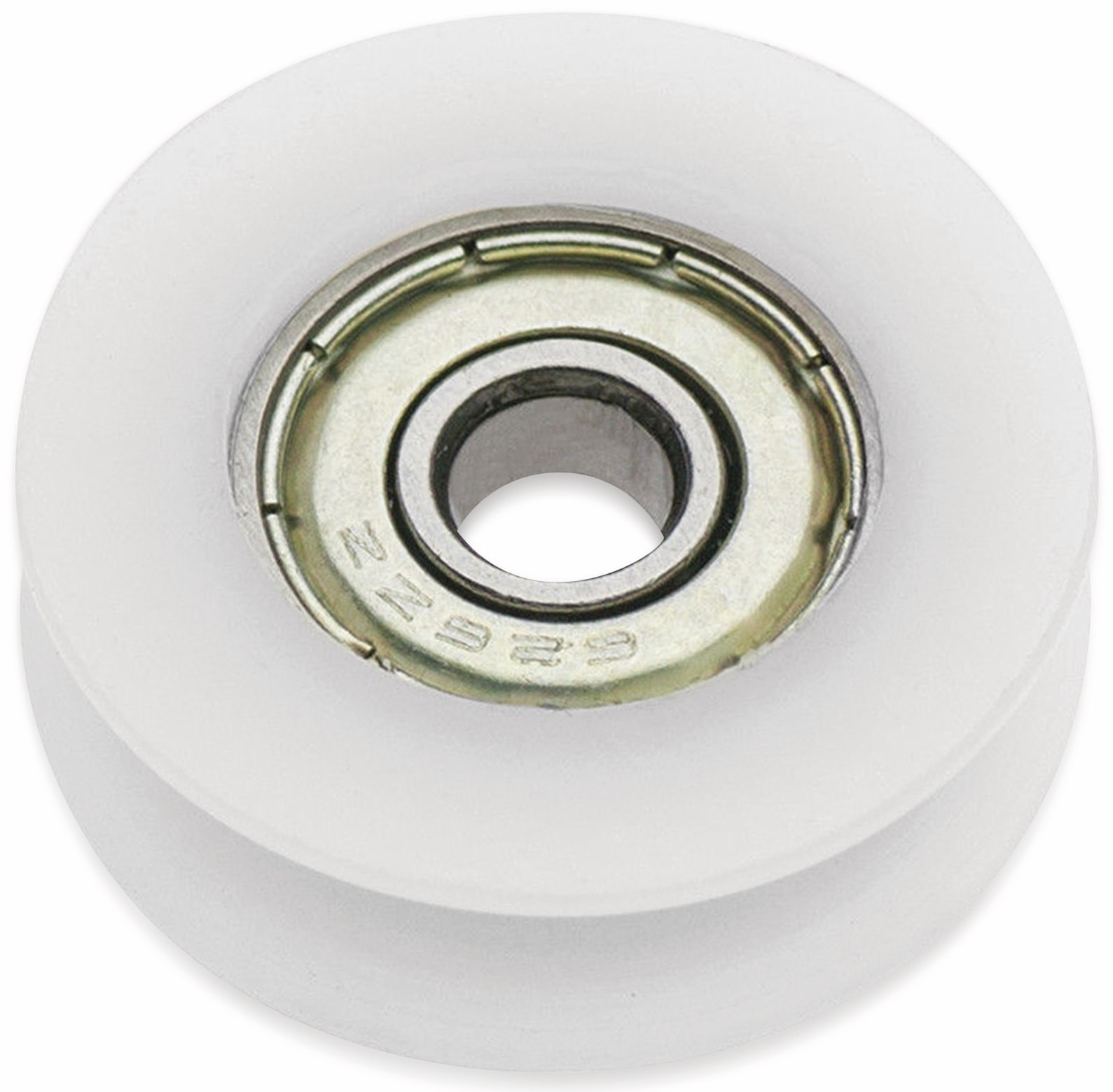 Seilrolle, Laufrolle, Ø 30 mm, Breite 9,5 mm, Loch Ø 6 mm Seilrolle, Laufrolle, Ø 30 mm, Breite 9,5 mm, Loch Ø 6 mm
