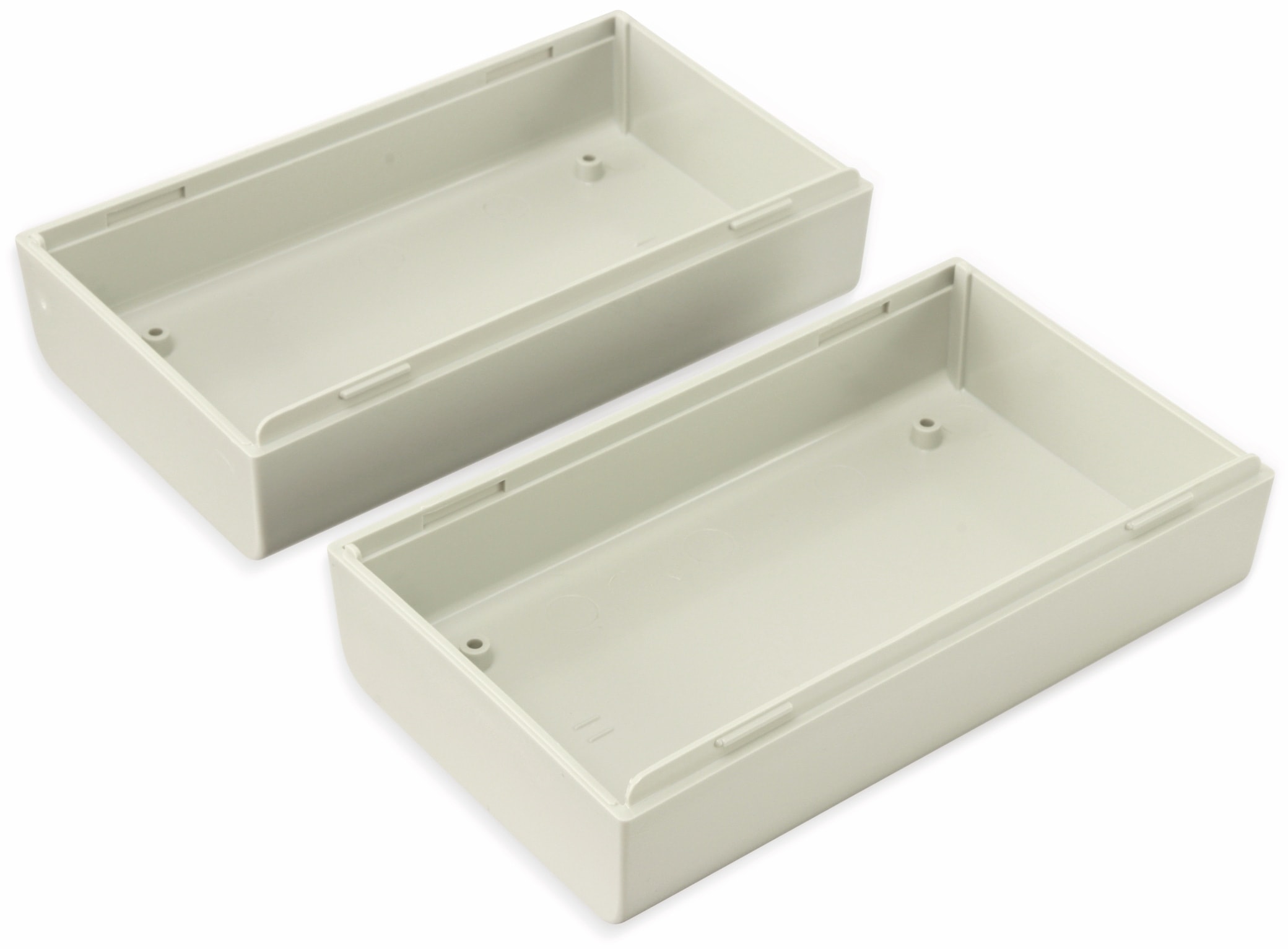 STRAPUBOX Kunststoffgehäuse, Typ 2525 GR, 124 x 71 x 50 mm STRAPUBOX Kunststoffgehäuse, Typ 2525 GR, 124 x 71 x 50 mm