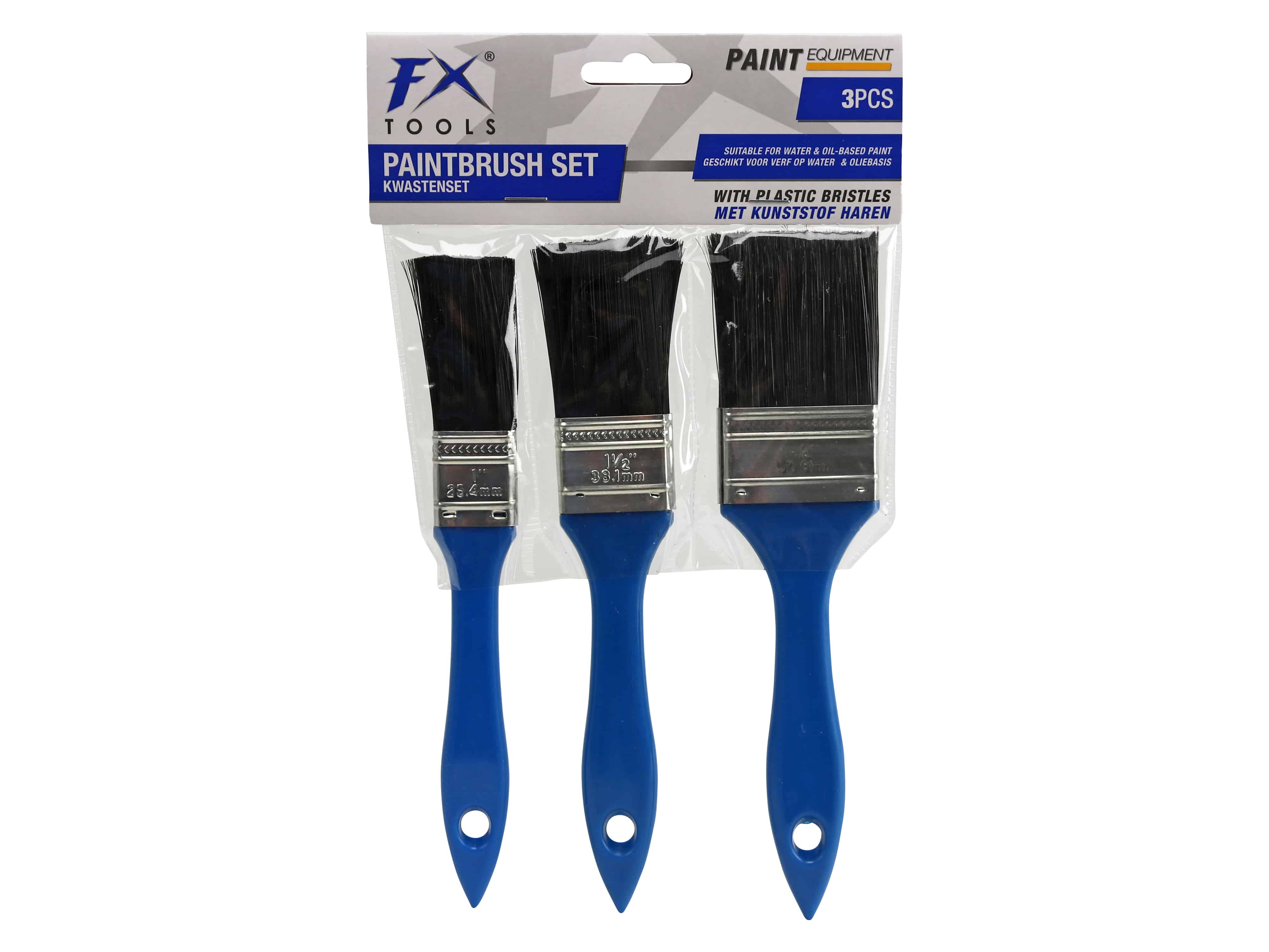 Pinsel-Set, 3 Stück
