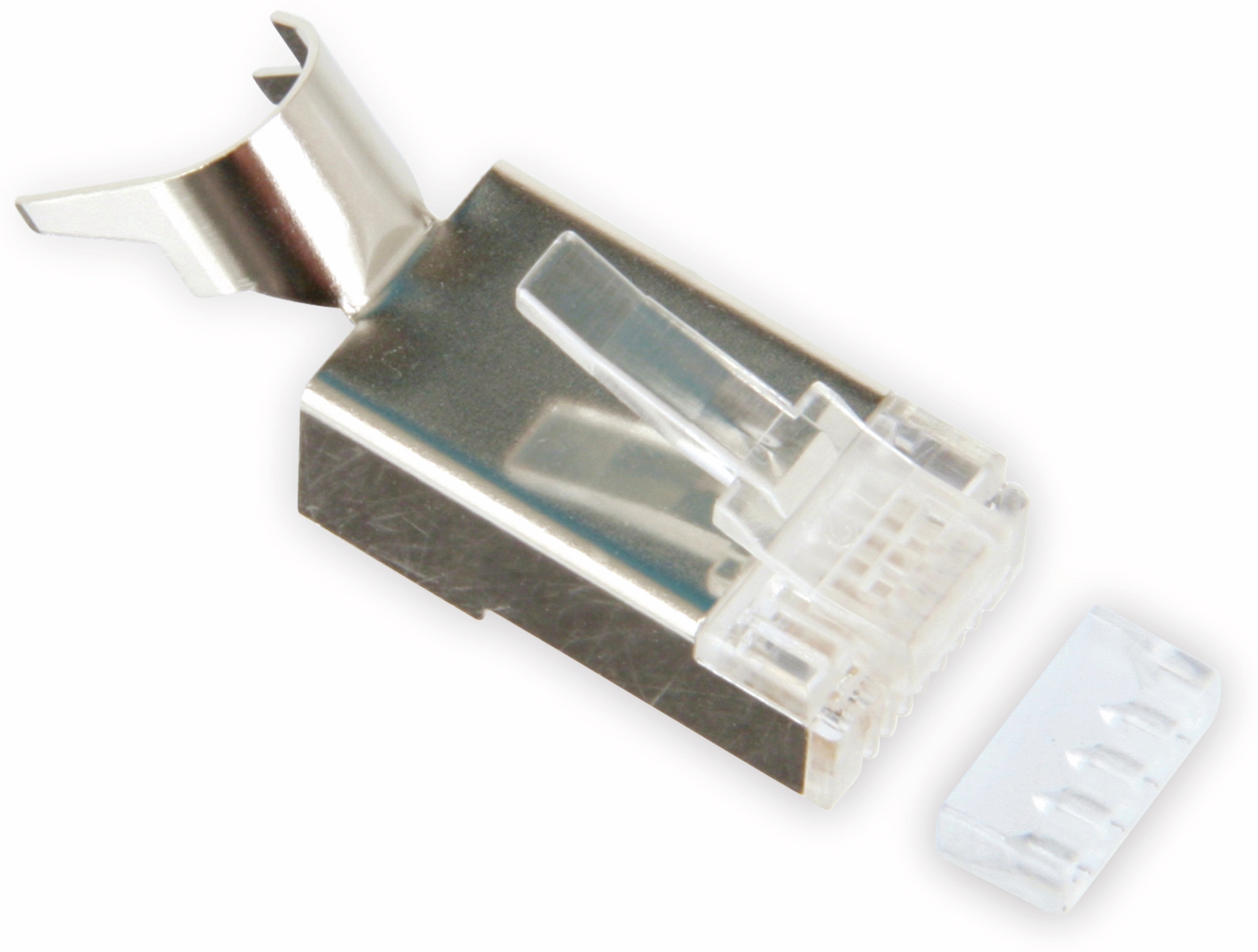 S-IMPULS RJ45-Modularstecker, 8P8C, STP, AWG 22-23, CAT 7, CAT 6a S-IMPULS RJ45-Stecker für CAT.7-Kabel