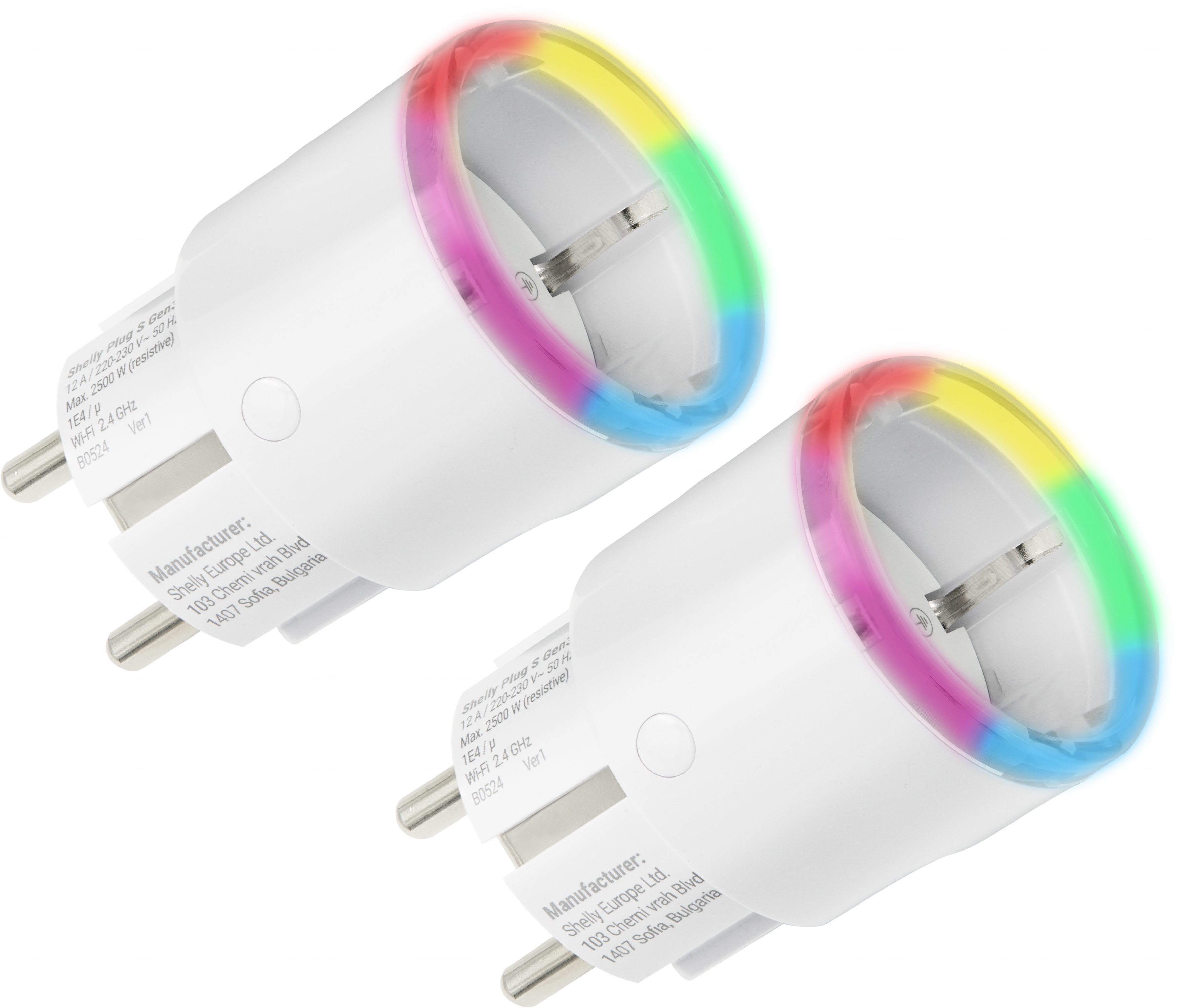 SHELLY WLAN-Steckdose Plug S Gen3, Matter, weiß, 2 Stück SHELLY WLAN-Steckdose Plug S Gen3, Matter, weiß, 2 Stück