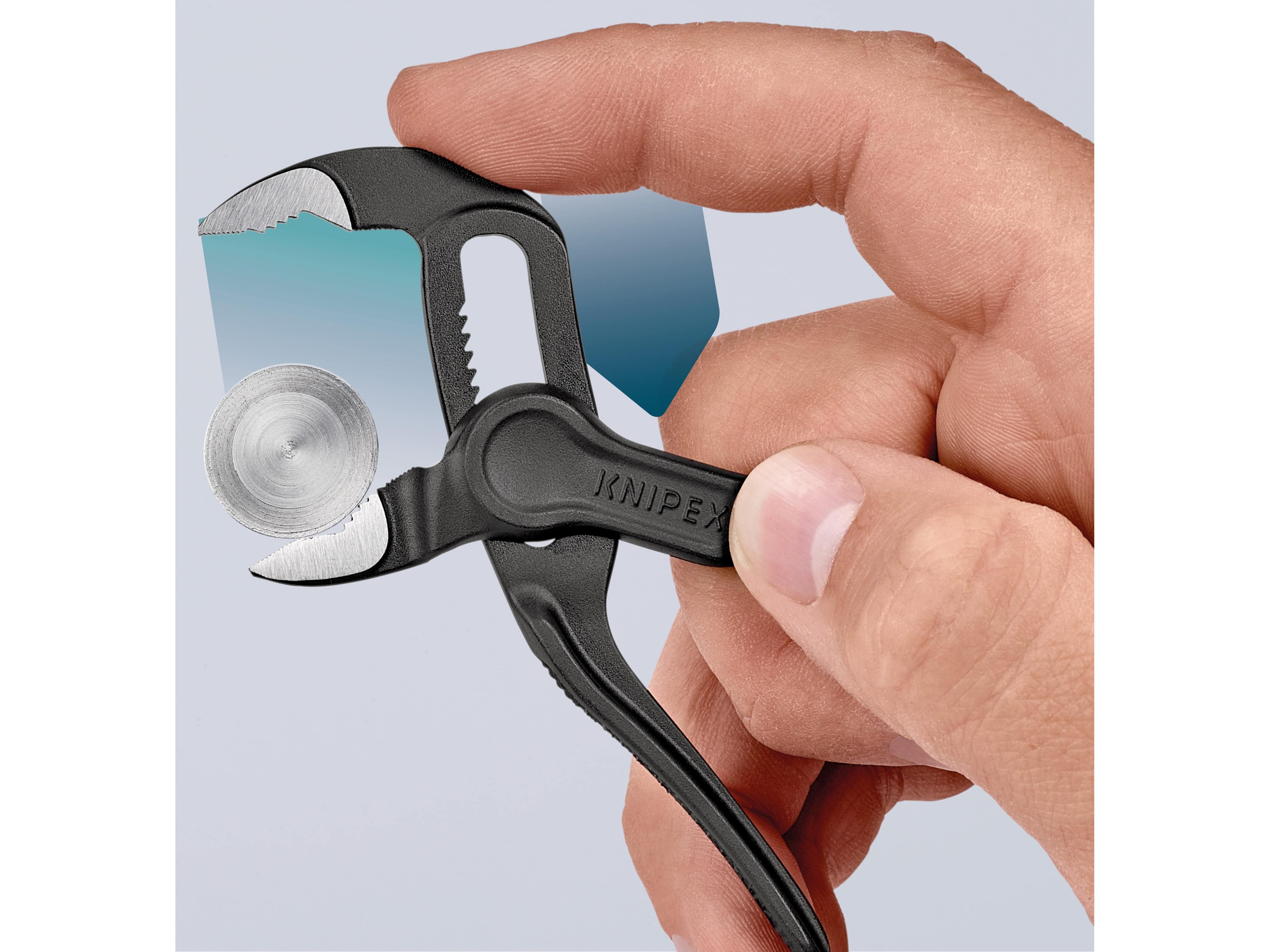 KNIPEX Wasserpumpenzange, Cobra® XS, 100 mm, 87 00 100 KNIPEX Wasserpumpenzange, Cobra® XS, 100 mm, 87 00 100