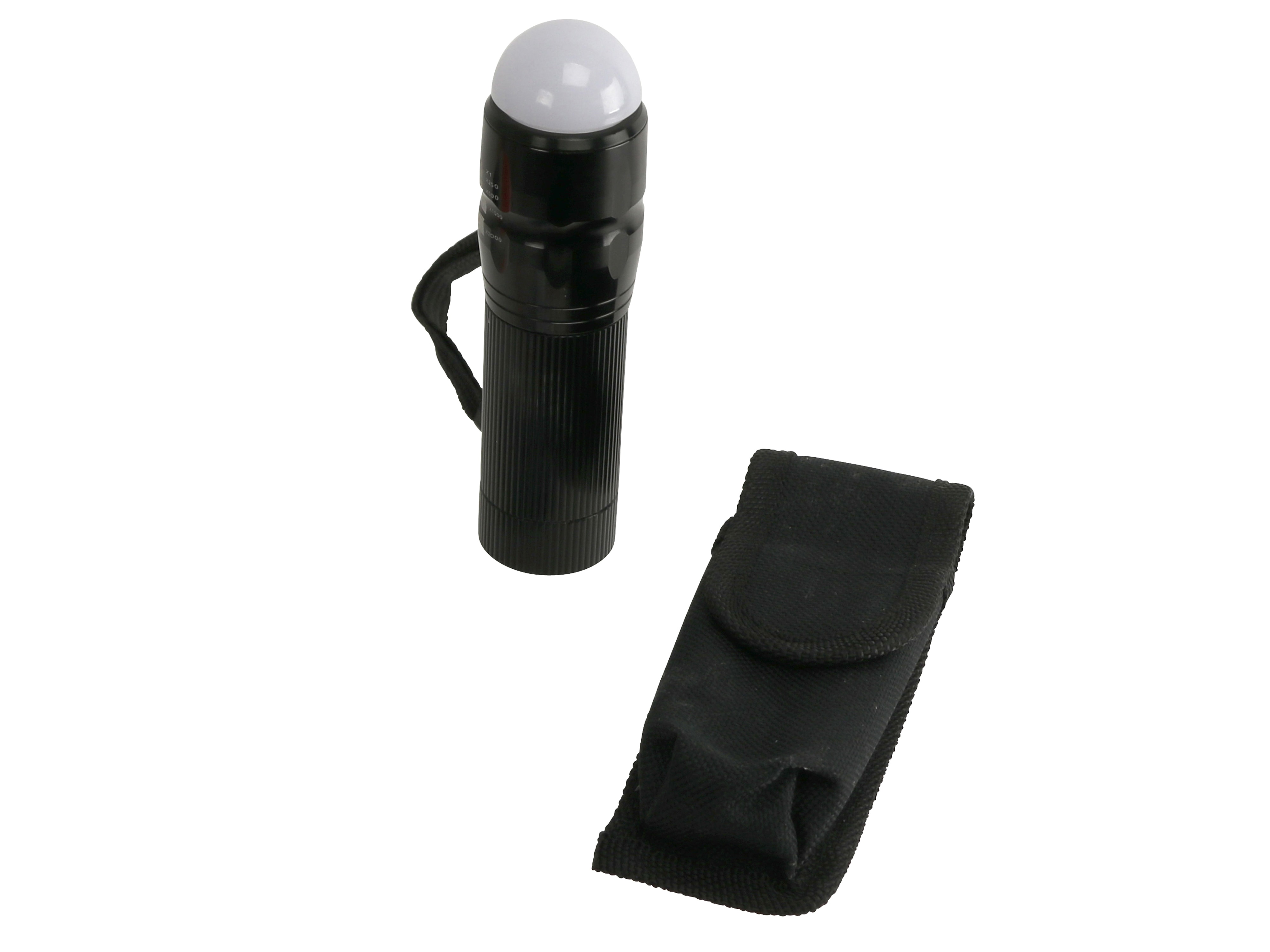 LED-Taschenlampe, WTE-490M-1, Alu, 400 lm, schwarz LED-Taschenlampe, WTE-490M-1, Alu, 400 lm, schwarz