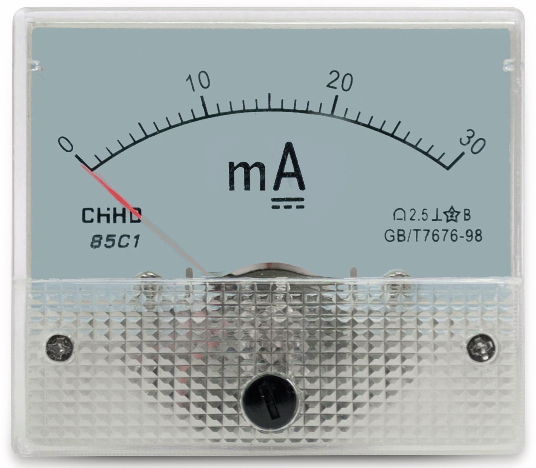 Einbau-Messinstrument, 0...30 mA- Einbau-Messinstrument, 0...30 mA-