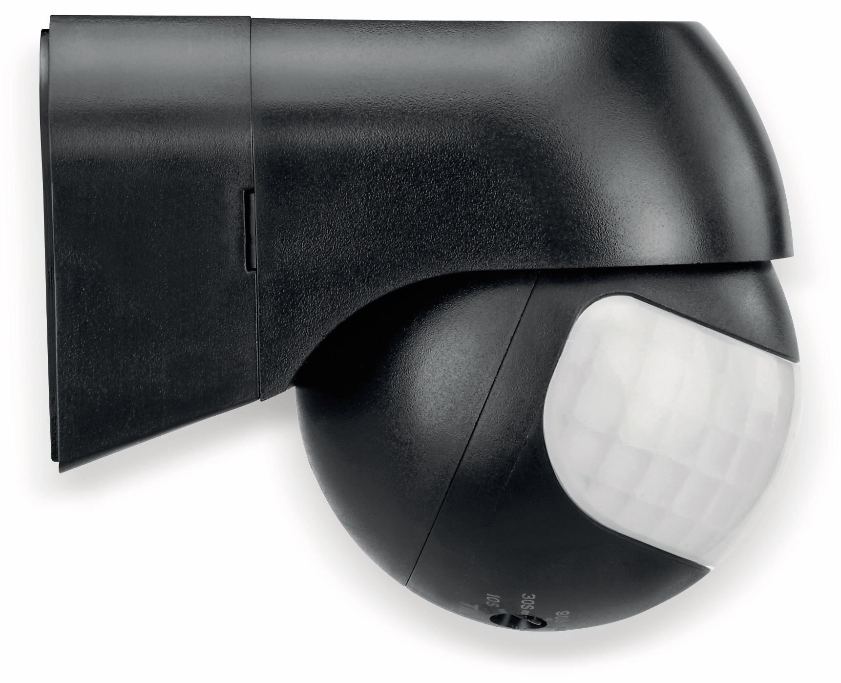 SONERO Bewegungsmelder X-IMS081, 180°, IP44, schwenkbar, schwarz SONERO Bewegungsmelder X-IMS081, 180°, IP44, schwenkbar, schwarz