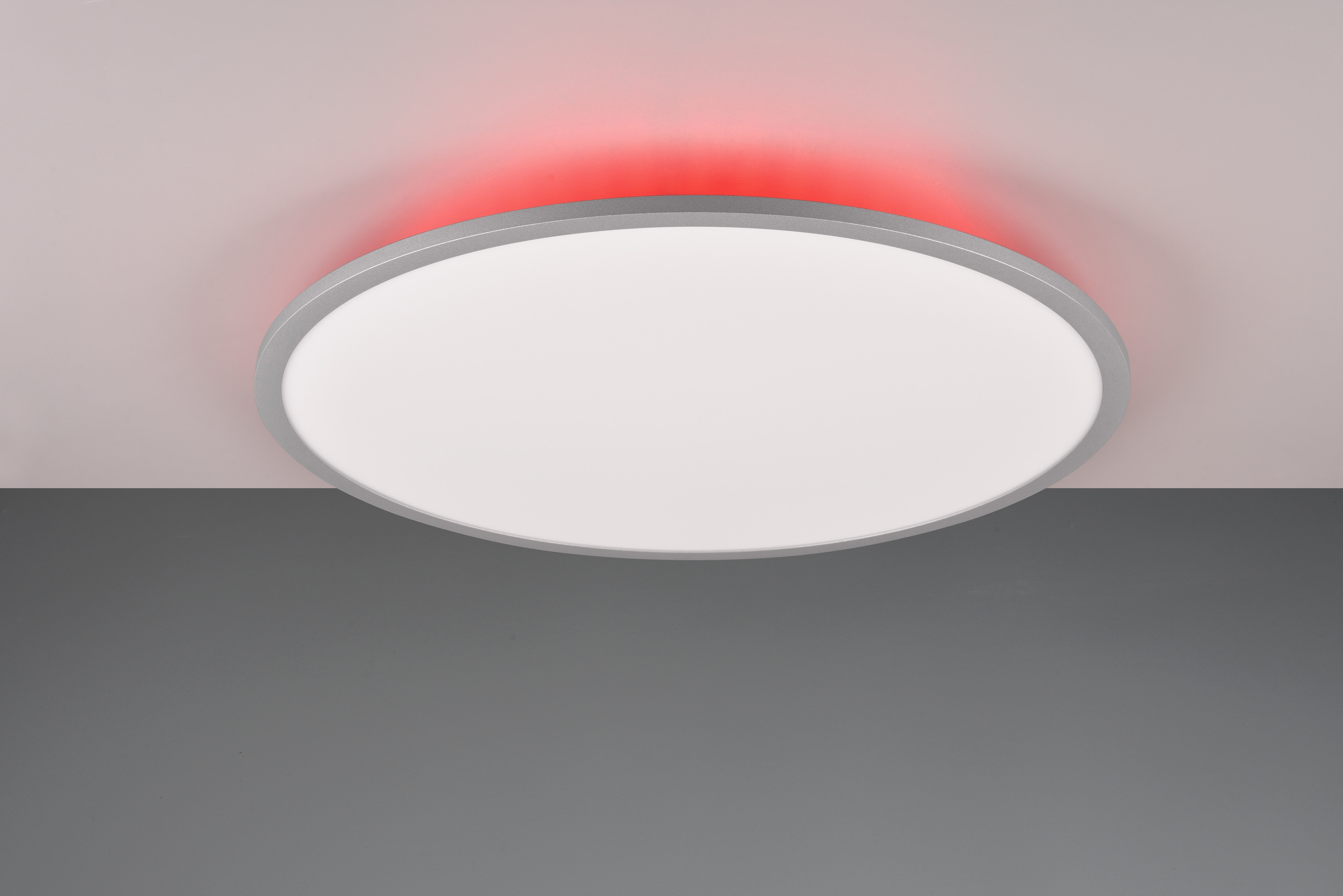 TRIO LED-Deckenleuchte Yuma 641719287 Titanfarbig, 35 W, 4200 lm, CCT, 4 W RGB TRIO LED-Deckenleuchte Yuma 641719287 Titanfarbig, 35 W, 4200 lm, CCT, 4 W RGB