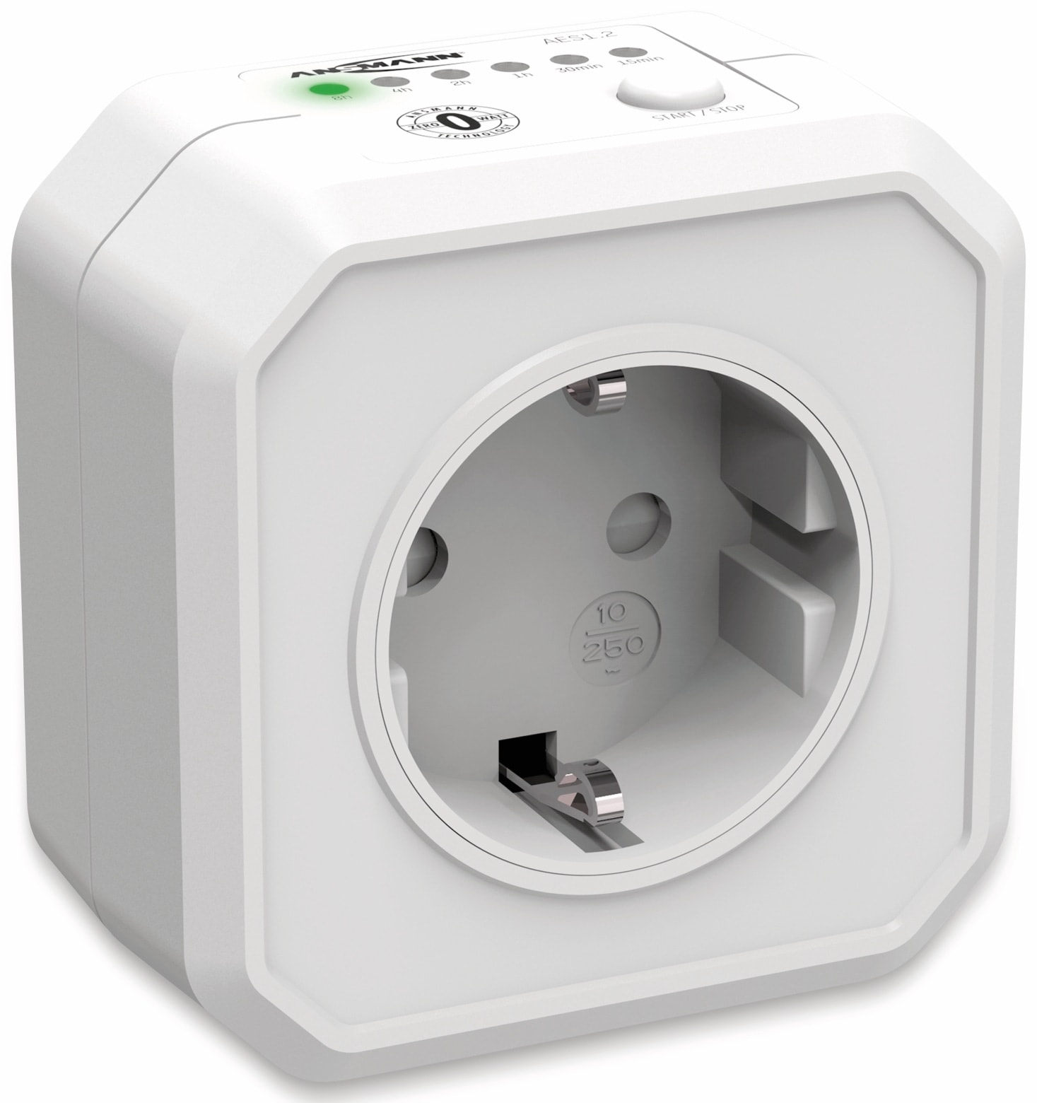 ANSMANN Zeitschaltuhr AES1, Steckdose mit ZeroWatt Technologie ANSMANN Zeitschaltuhr AES1, Steckdose mit ZeroWatt Technologie