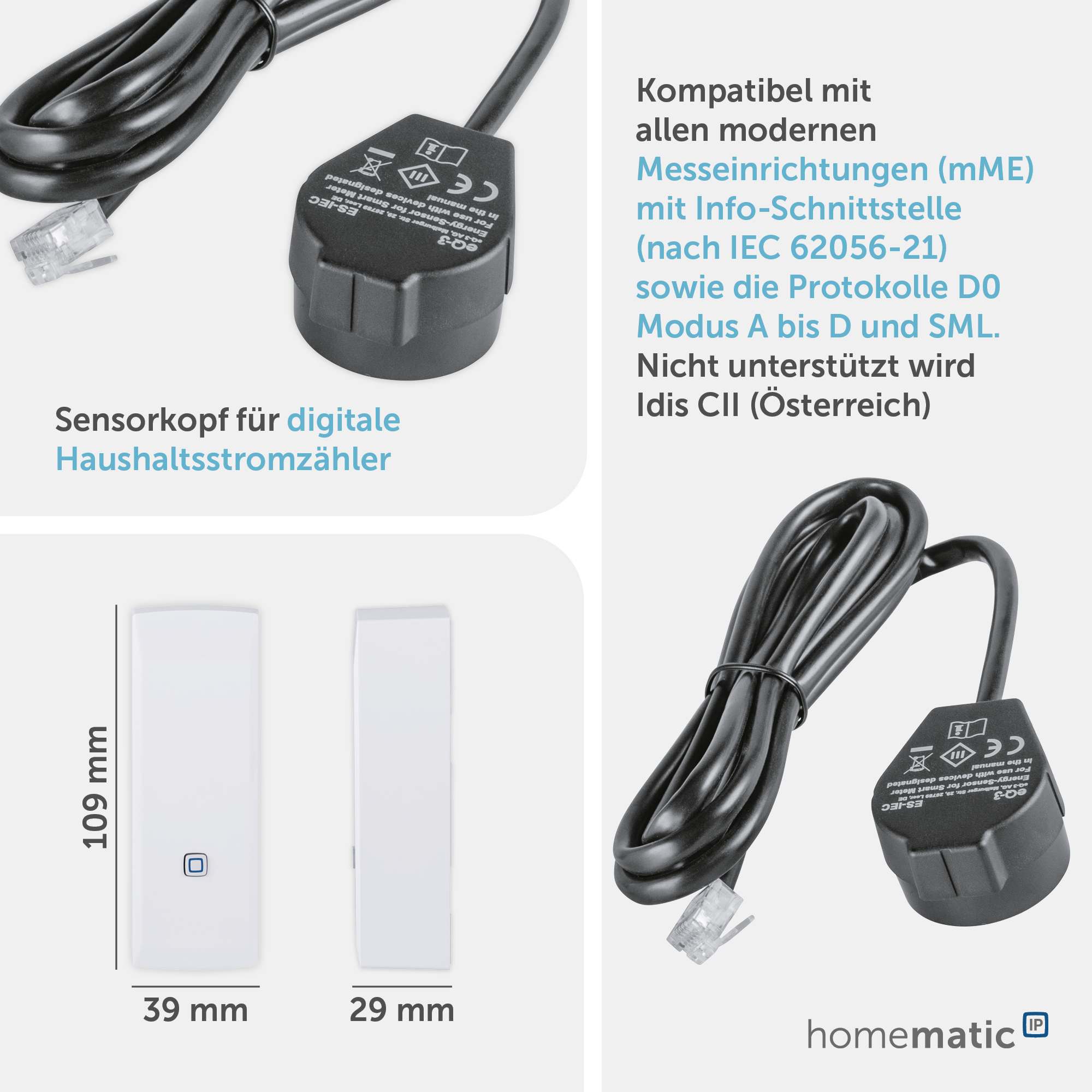 HOMEMATIC IP Schnittstelle für Smart Meter HOMEMATIC IP Schnittstelle für Smart Meter