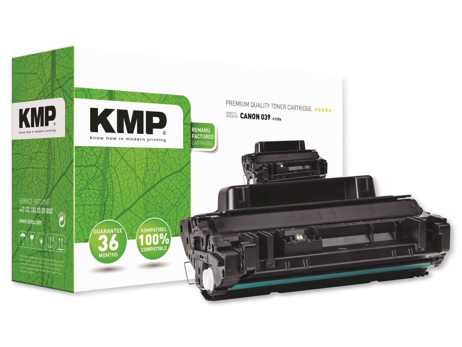 KMP Toner C-T37A, kompatibel zu Canon 039 KMP Toner C-T37A, kompatibel zu Canon 039
