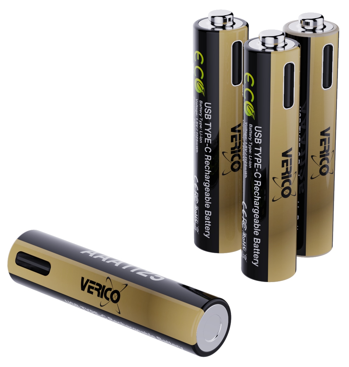 VERICO Li-Ion-Akku Loop Energy, AAA PRO, 4er Pack VERICO Li-Ion-Akku Loop Energy, AAA PRO, 4er Pack