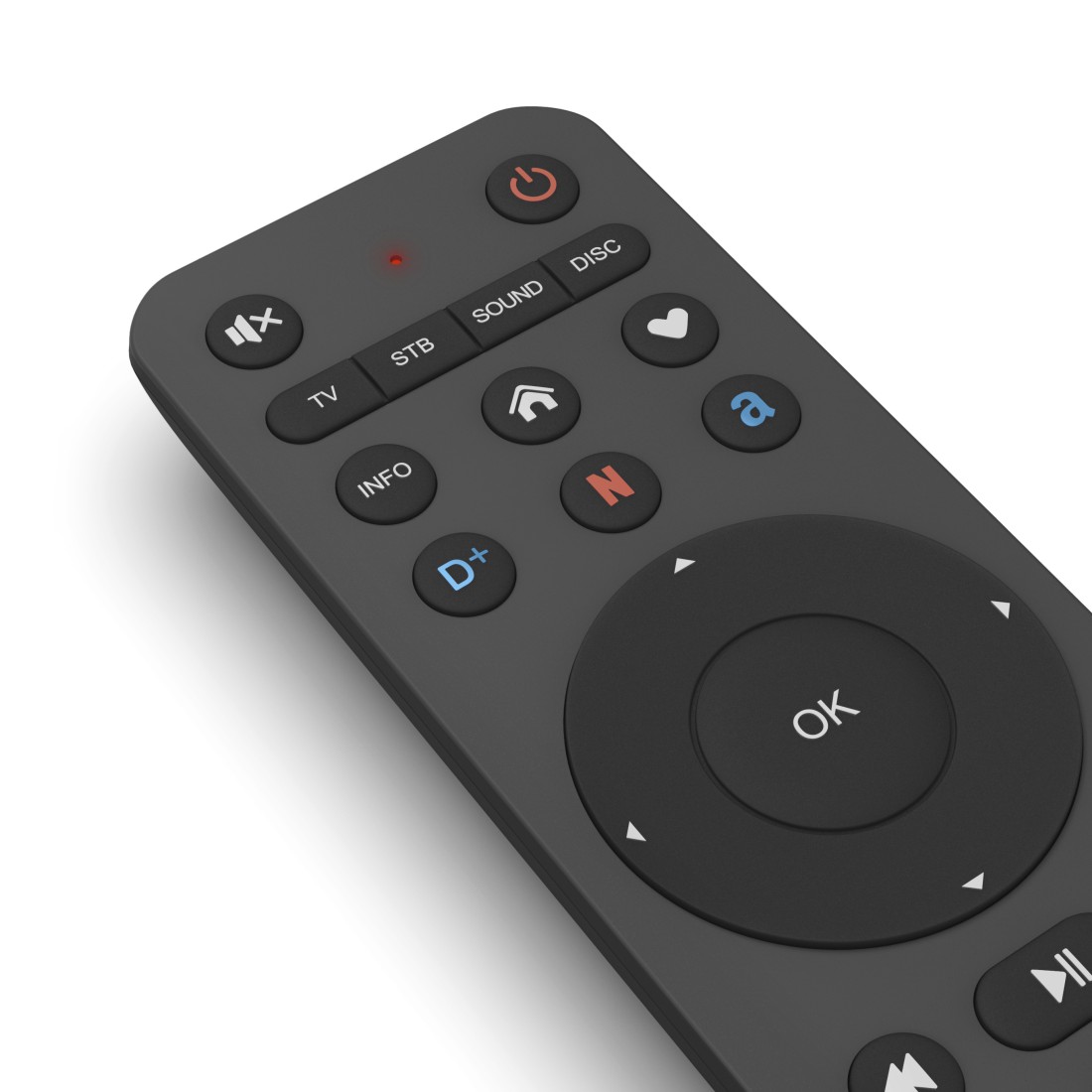 HAMA Universal-Fernbedienung TV, Infrarot, für 4 Geräte HAMA Universal-Fernbedienung TV, Infrarot, für 4 Geräte