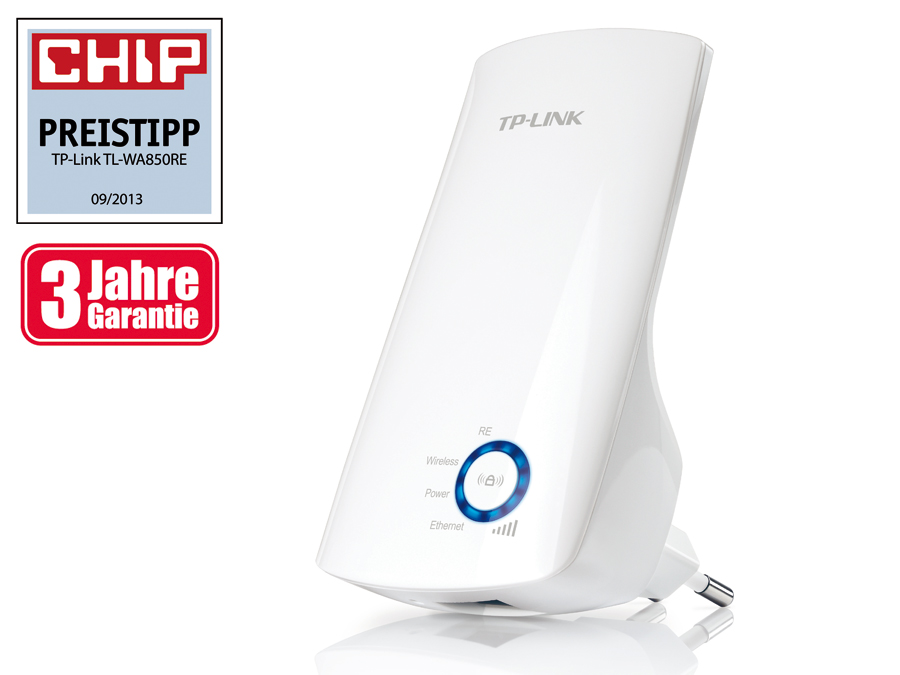 TP-LINK Universal WLAN-Repeater TL-WA850RE, 300 Mbps TP-LINK Universal WLAN-Repeater TL-WA850RE, 300 Mbps